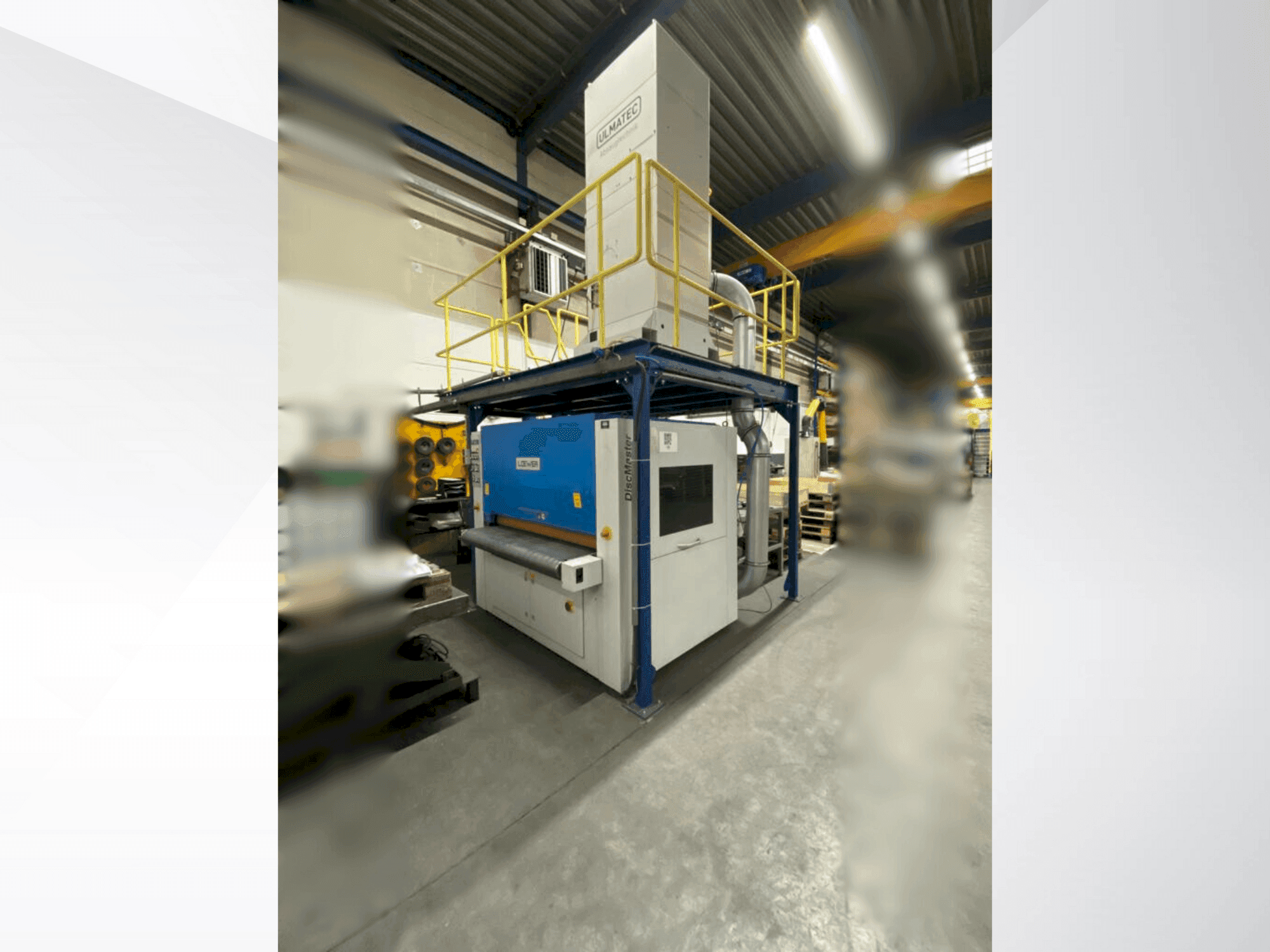 Вид станка LOEWER DiscMaster 6TD-1500 спереди