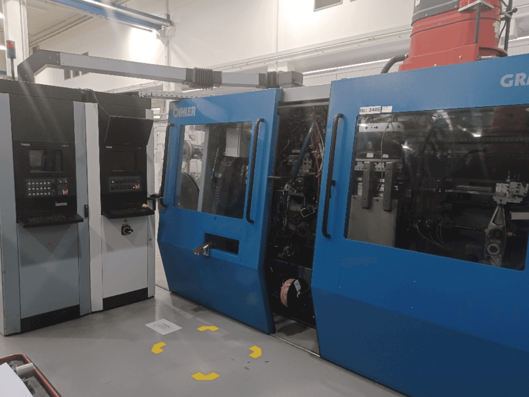 Вид станка Bihler GRM 80E спереди