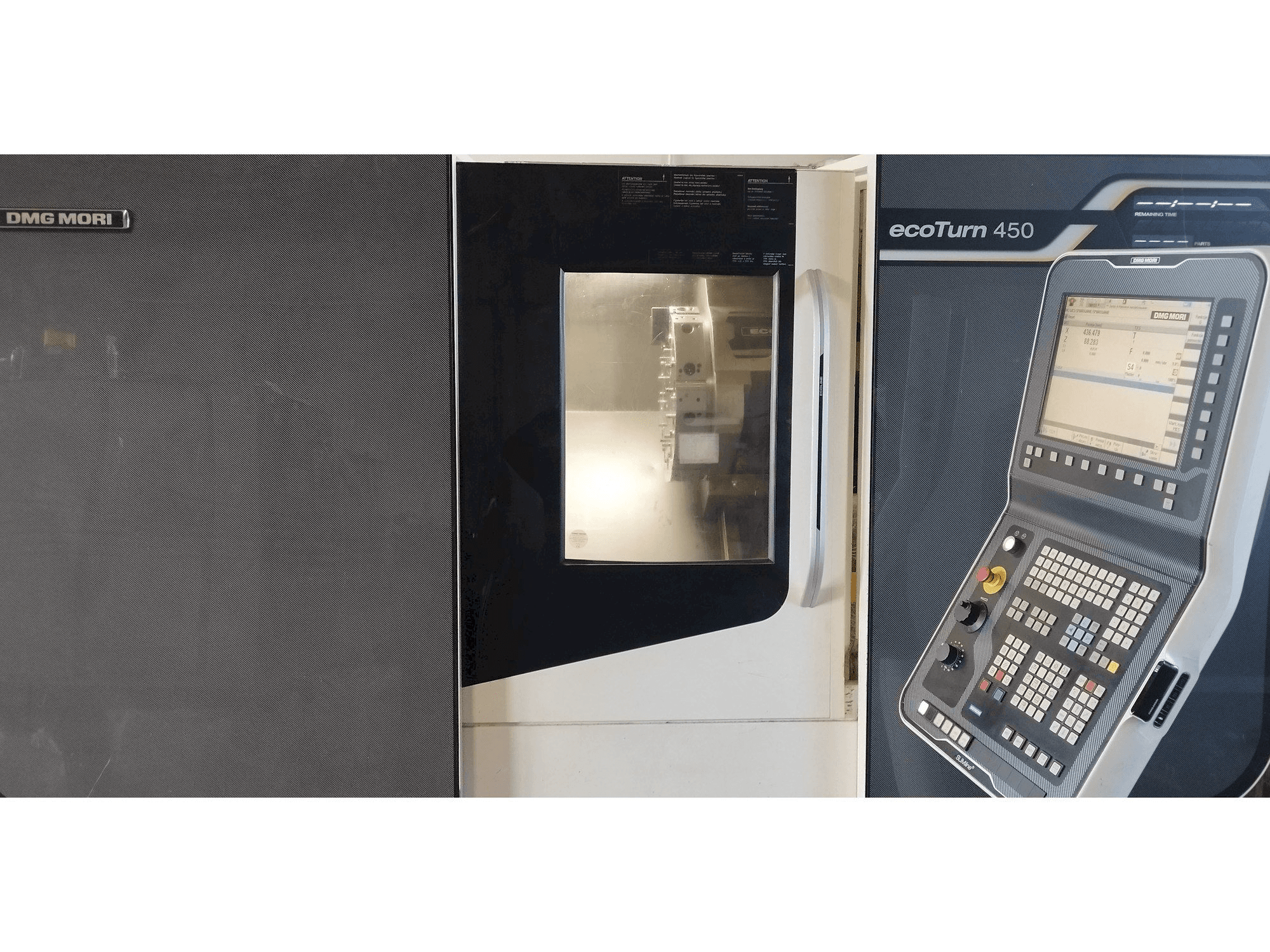 Вид станка DMG MORI EcoTurn 450 спереди