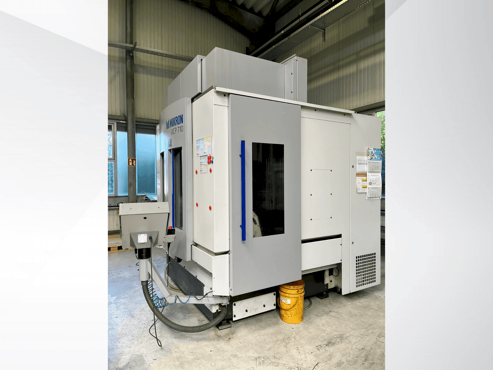 Вид станка MIKRON VCP/UCP 710 спереди