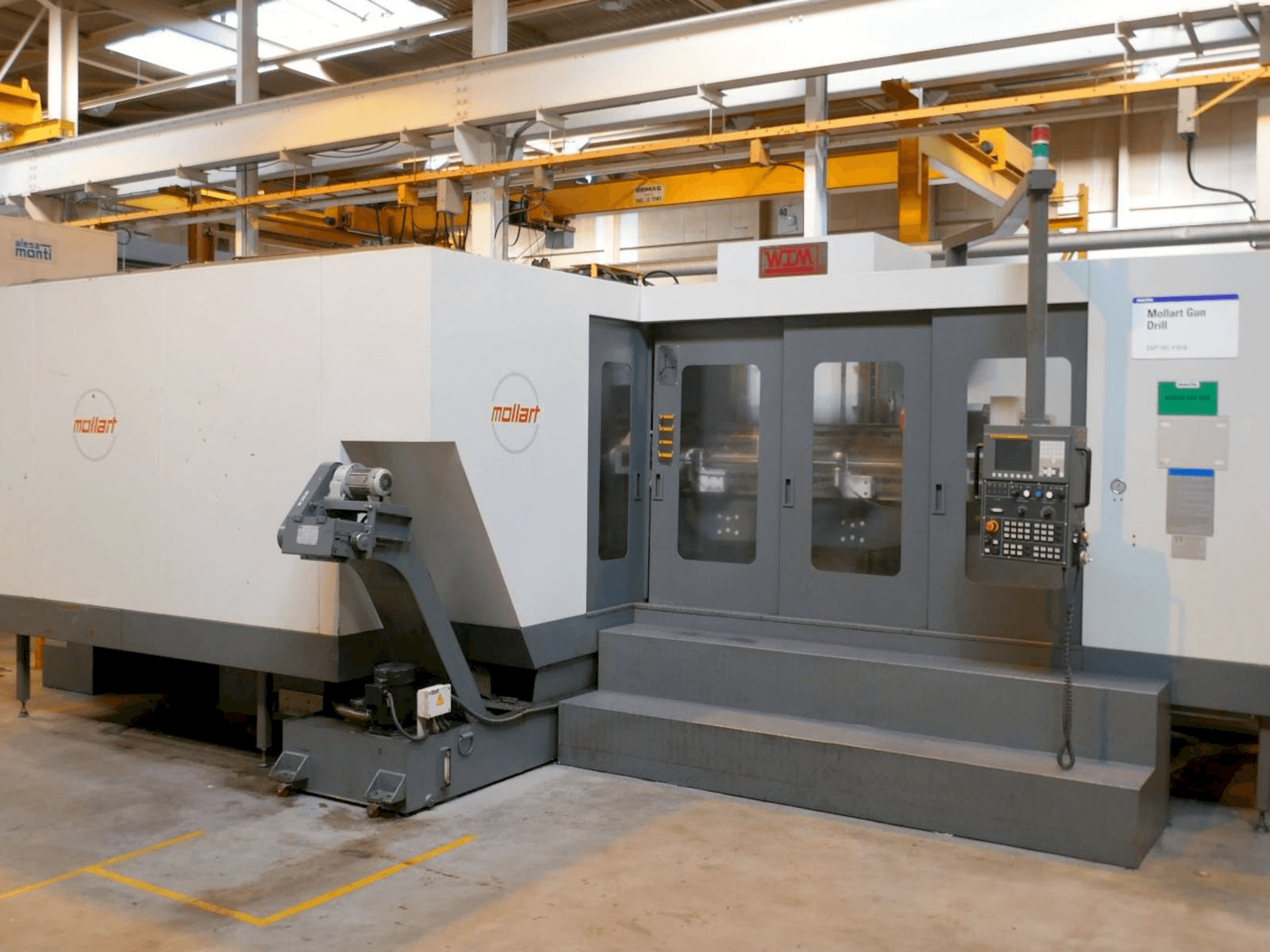 Вид станка MOLLART MATRIX DHD1510-18S спереди