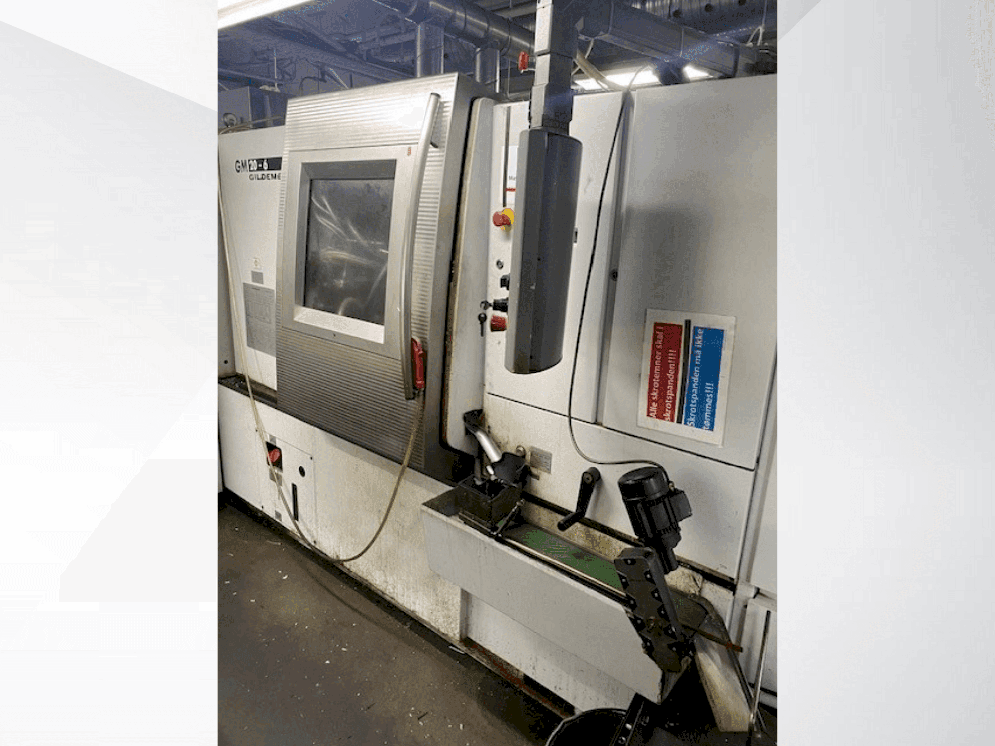 Вид станка Gildemeister GM 20-6 спереди