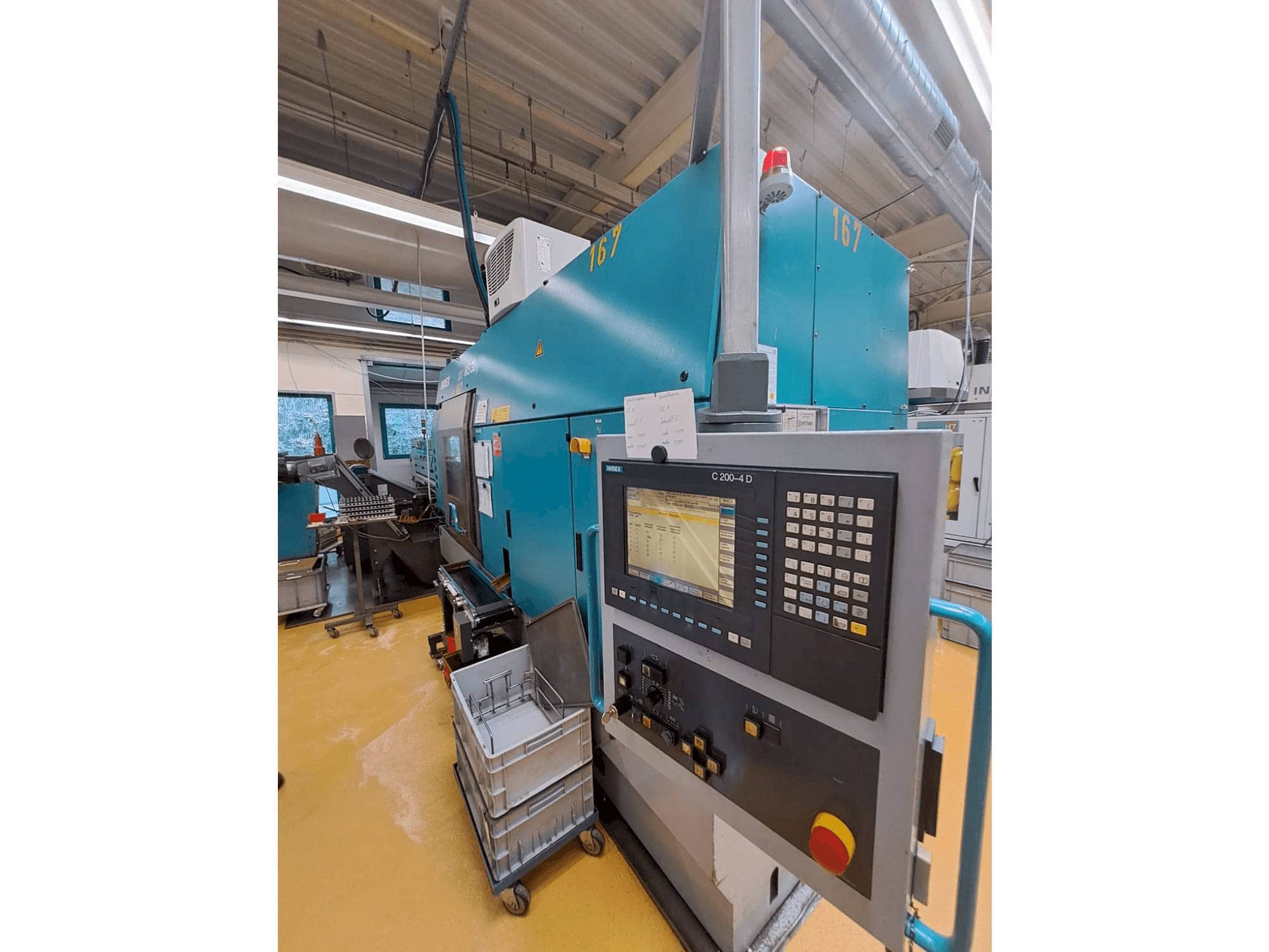 Вид станка с Index MS32G правой строны