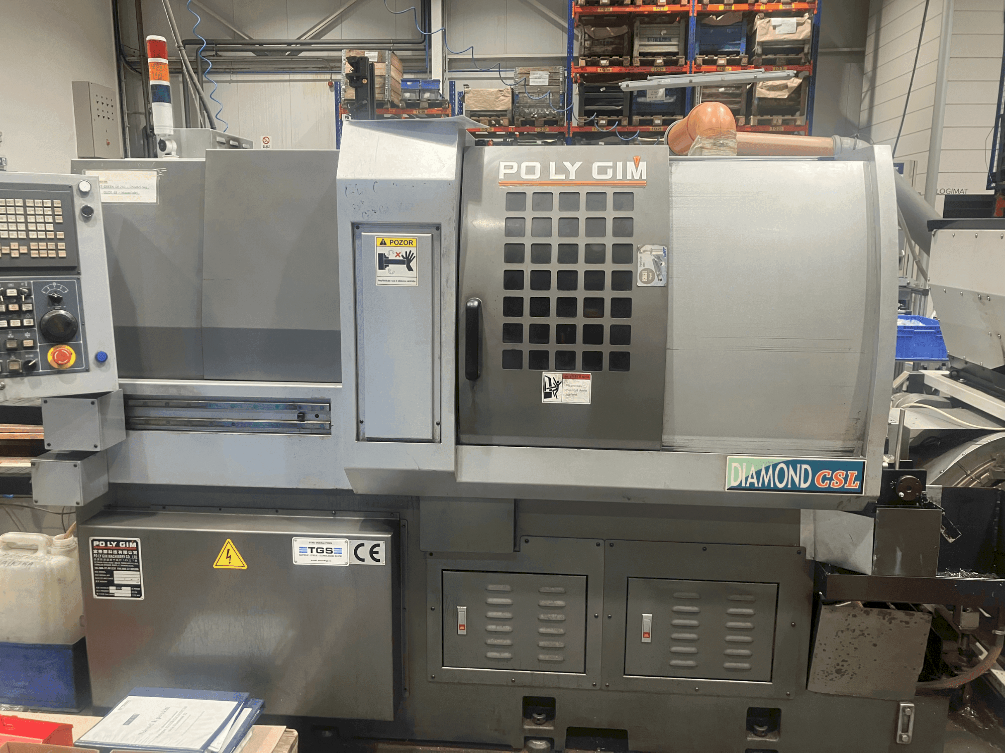 Вид станка PO LY GIM Diamond 32CSL спереди