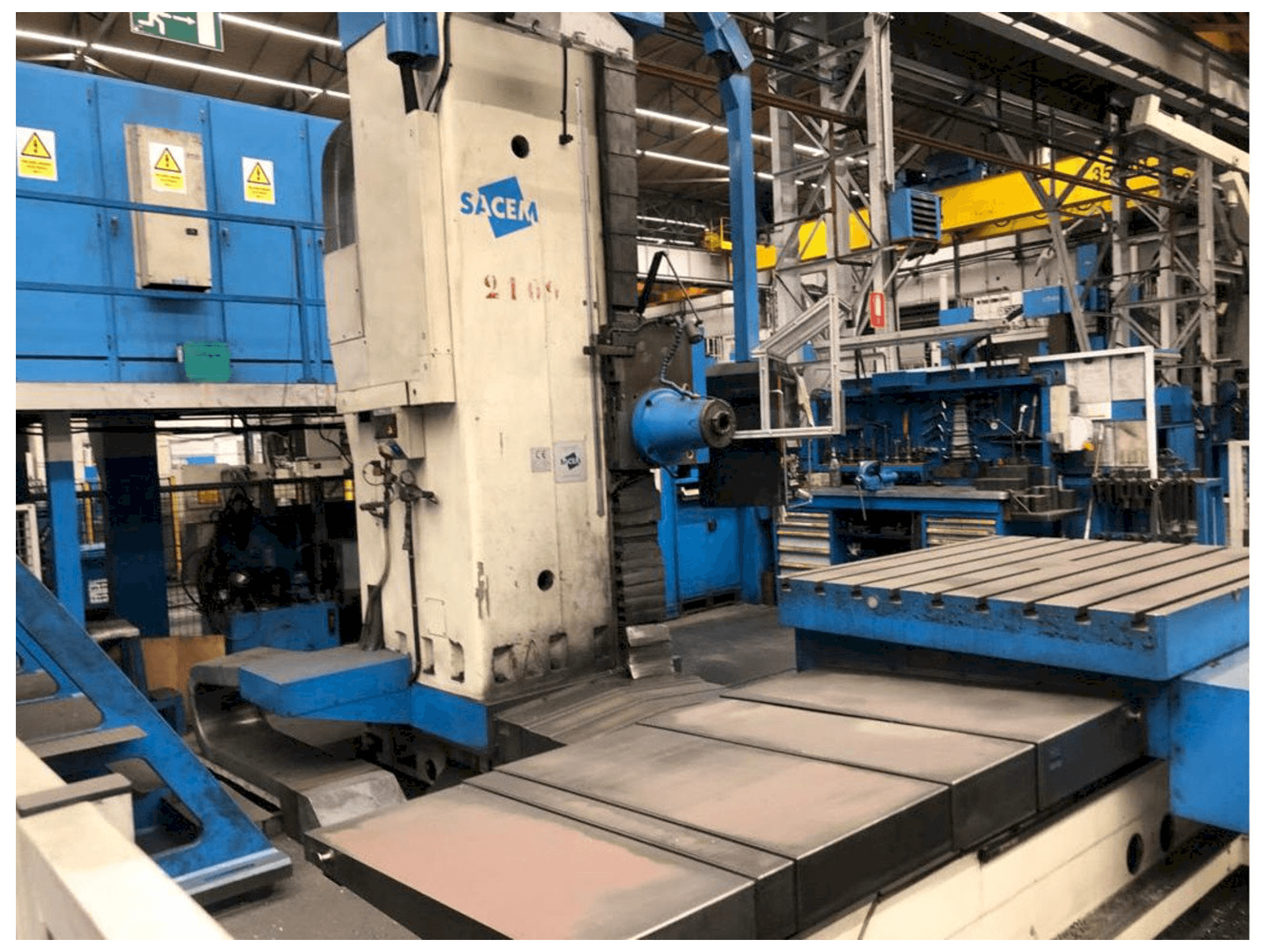 Вид станка Sacem MSMG - XC/110-C/N спереди