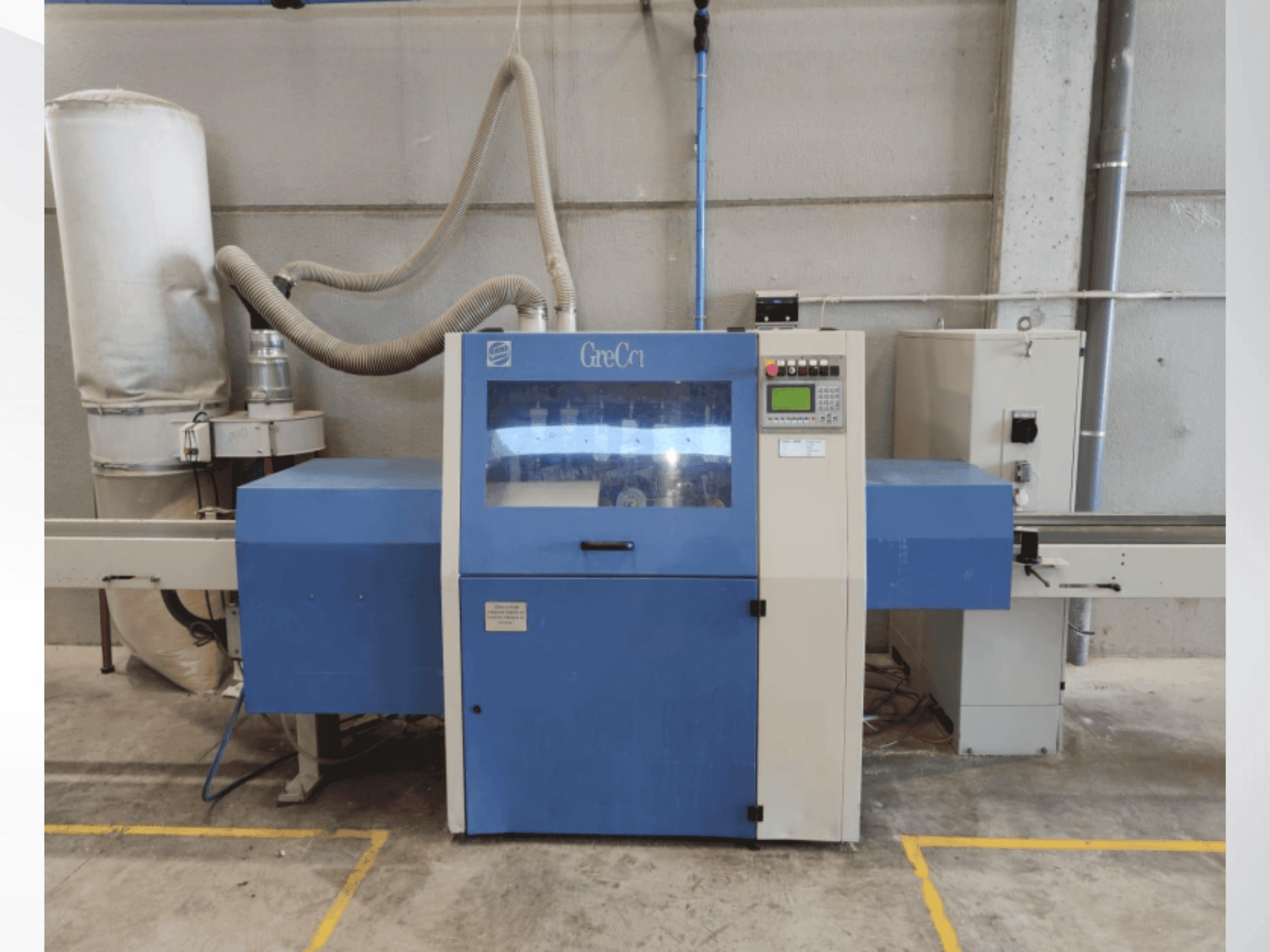 Вид станка Grecon Dimter OptiCut 204 R спереди