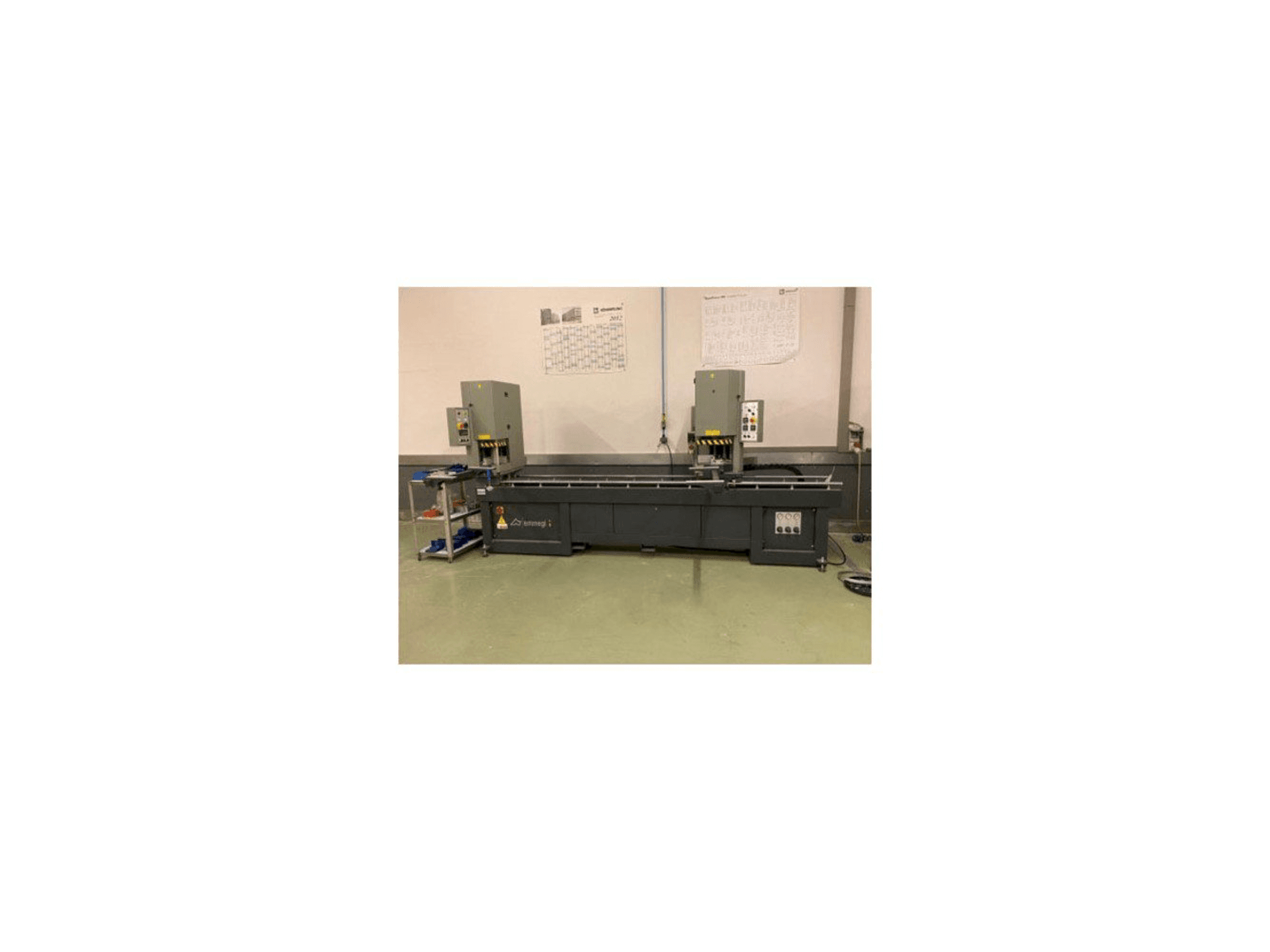 Вид станка Emmegi FUSION 2LV 3440 спереди