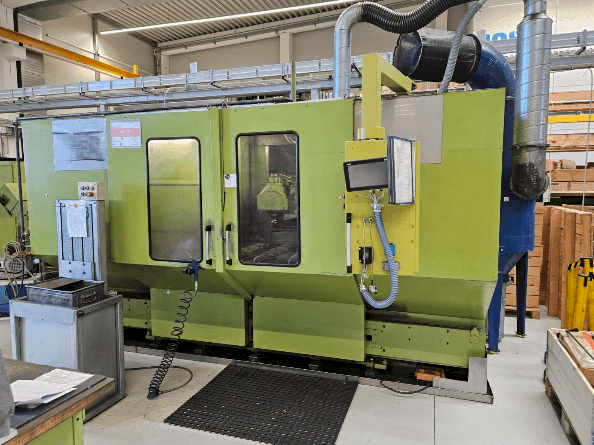 Вид станка HELLER PFU2 спереди