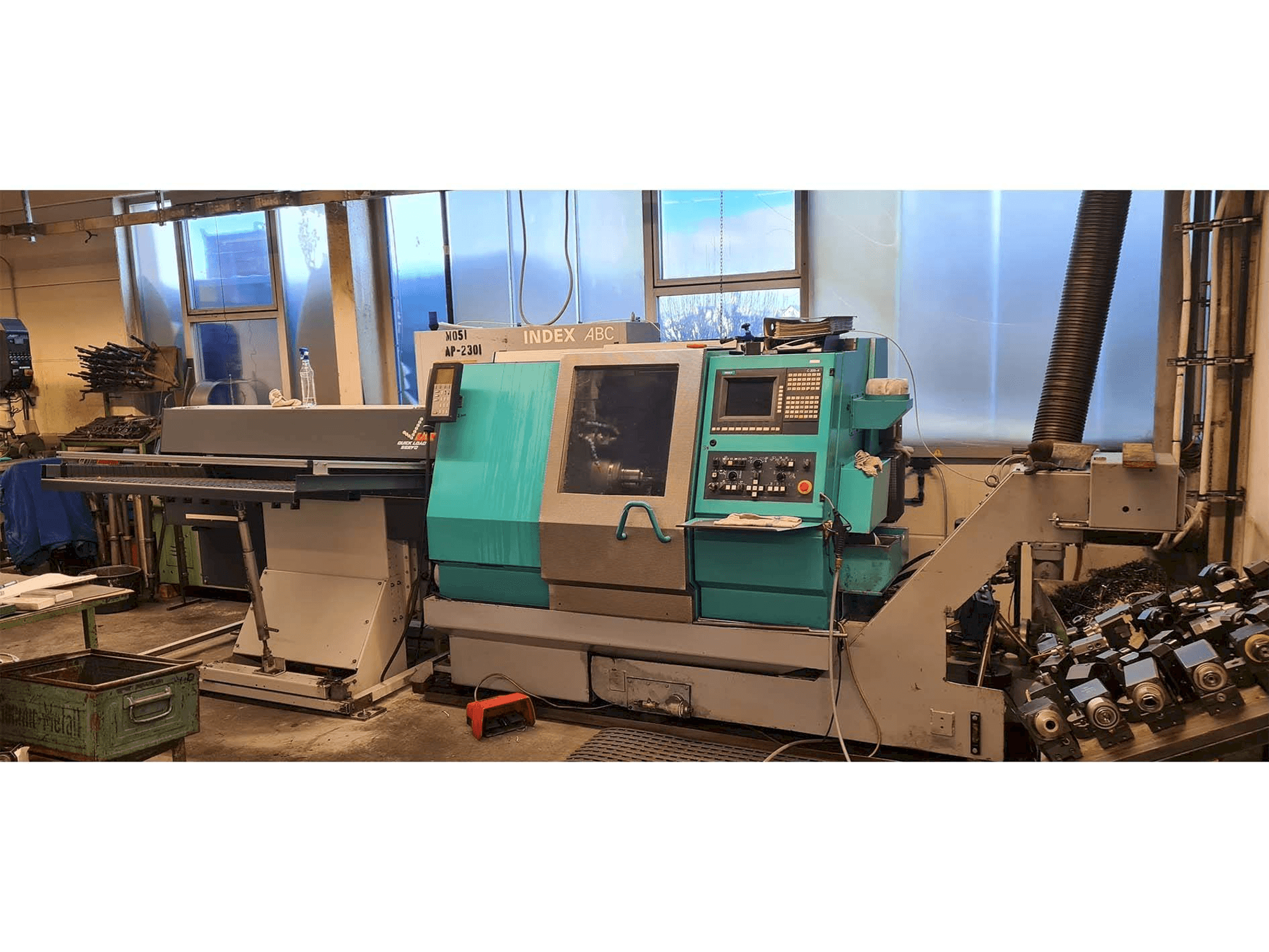 Вид станка Index ABC спереди