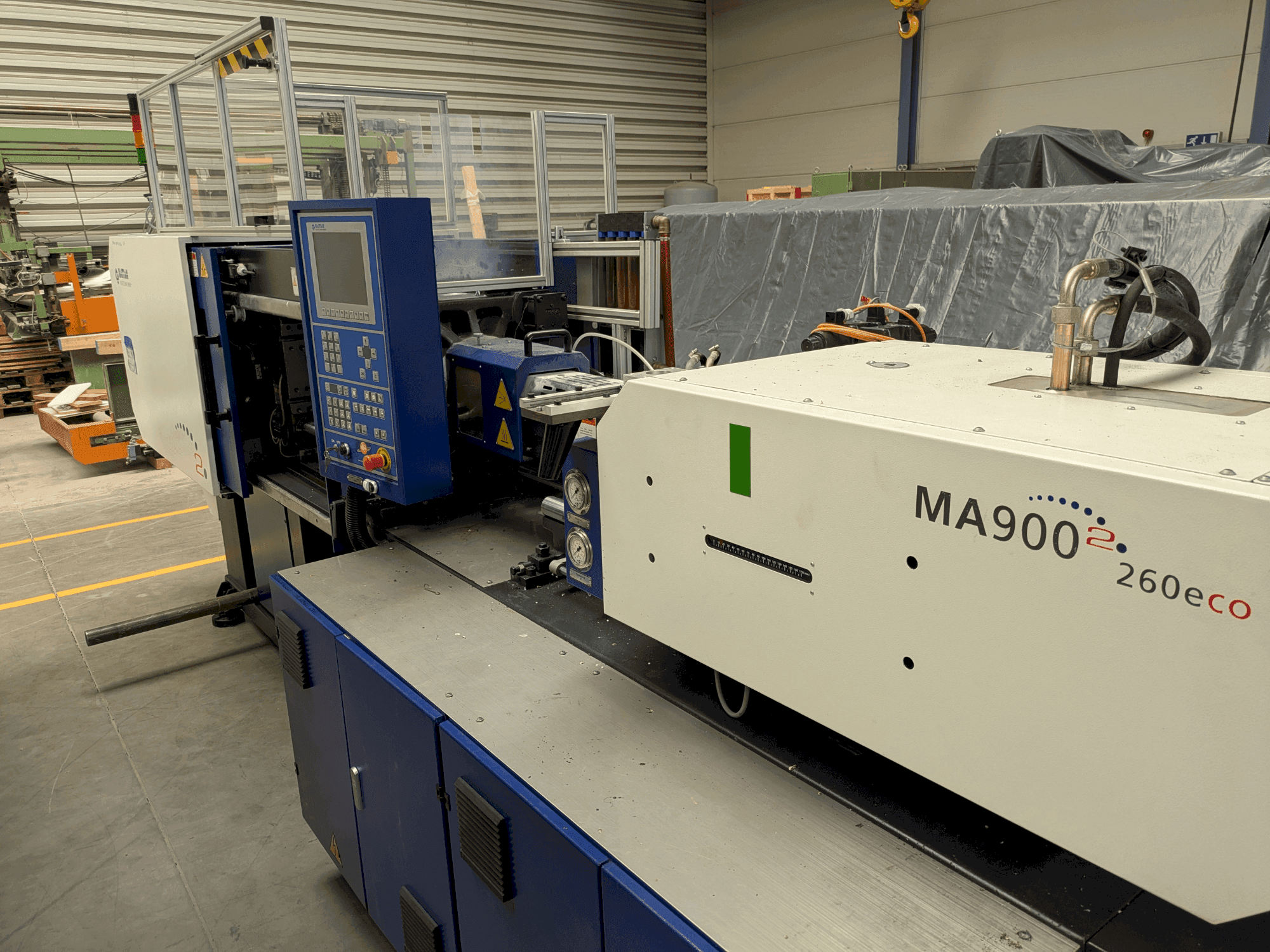 Вид станка HAITIAN MA900 II eco спереди