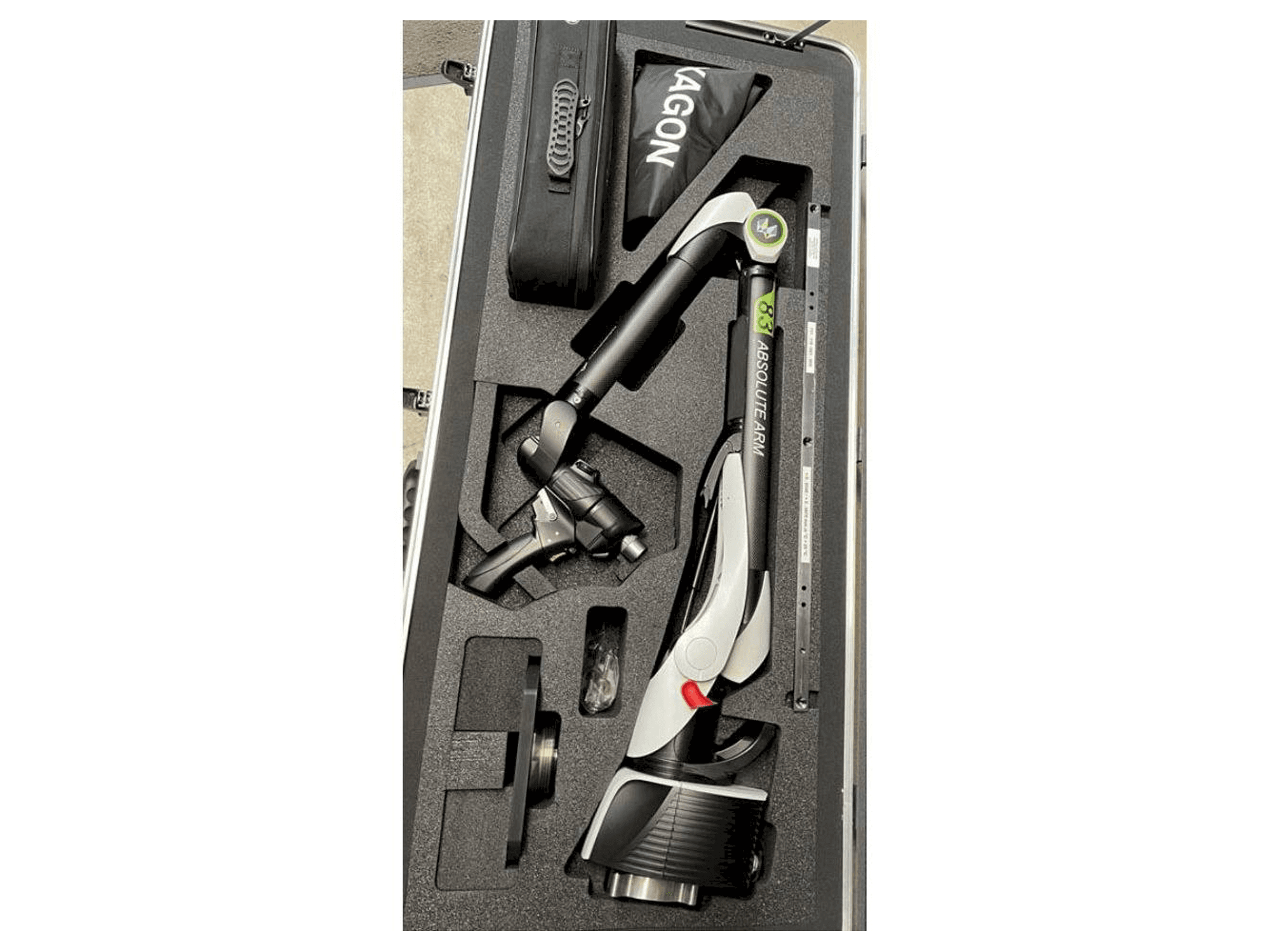 Вид станка Hexagon RA8 V1 спереди