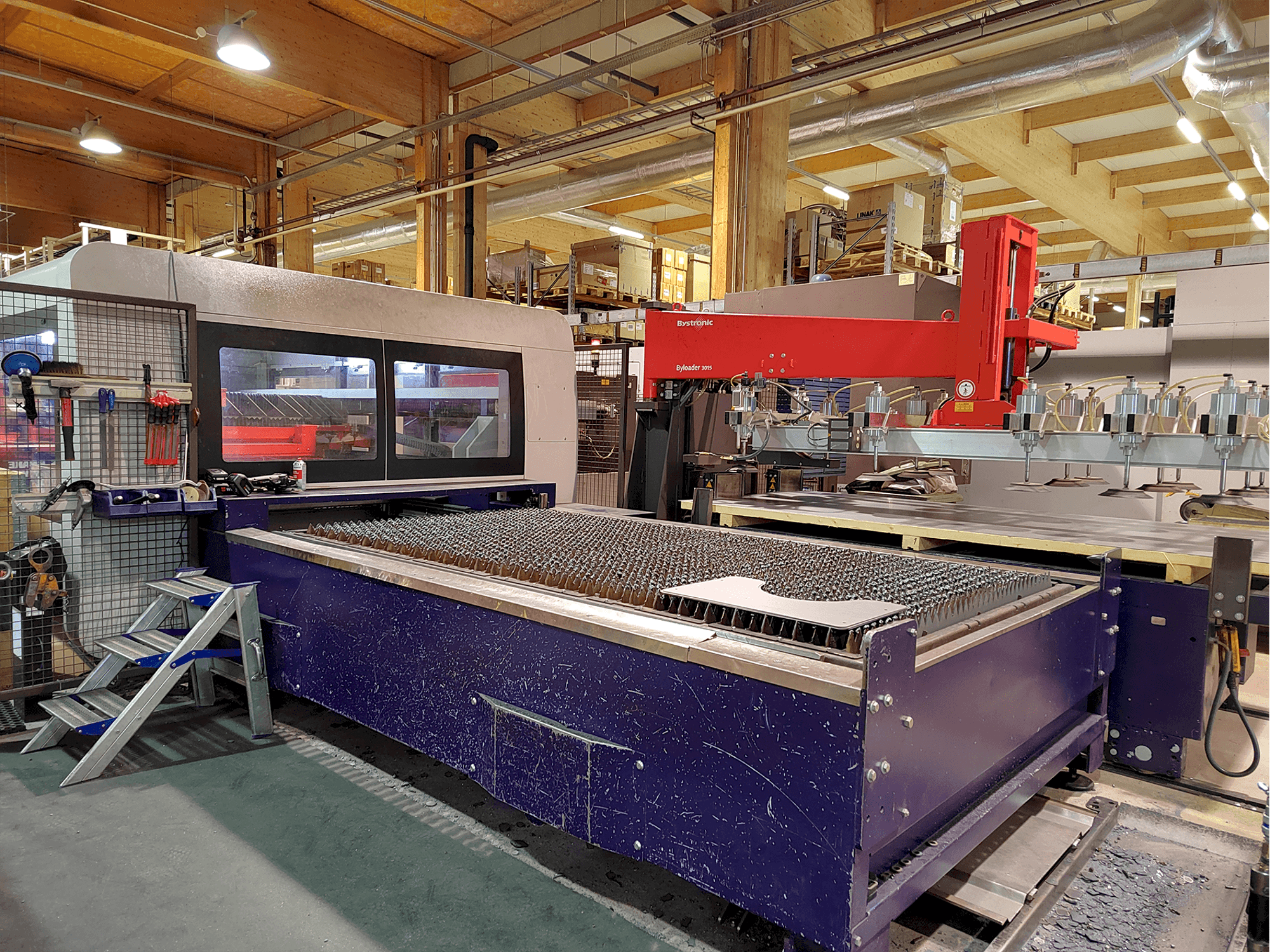 Вид станка Bystronic BySprint Pro 3015 спереди