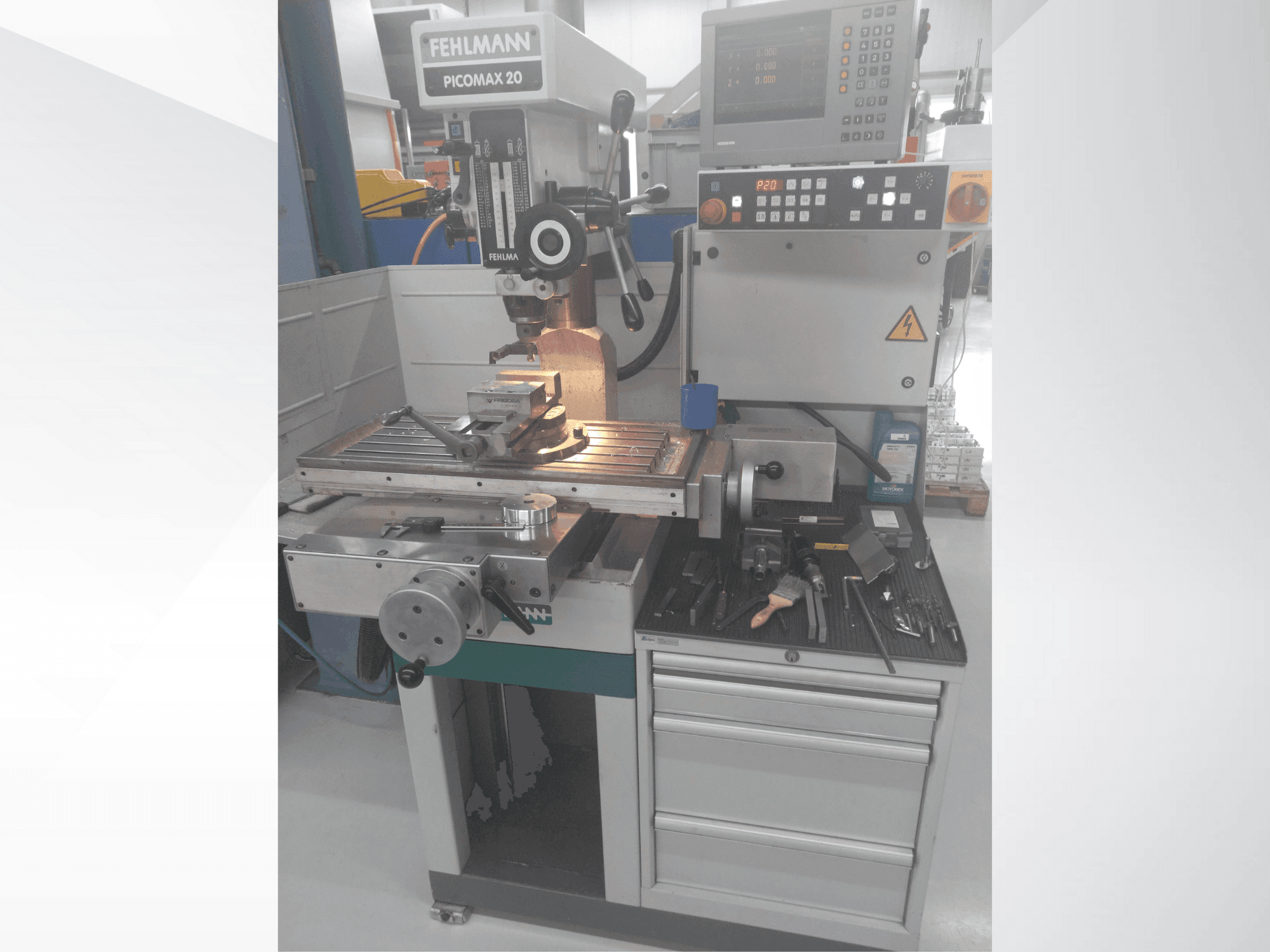 Вид станка FEHLMANN PICOMAX 20 спереди