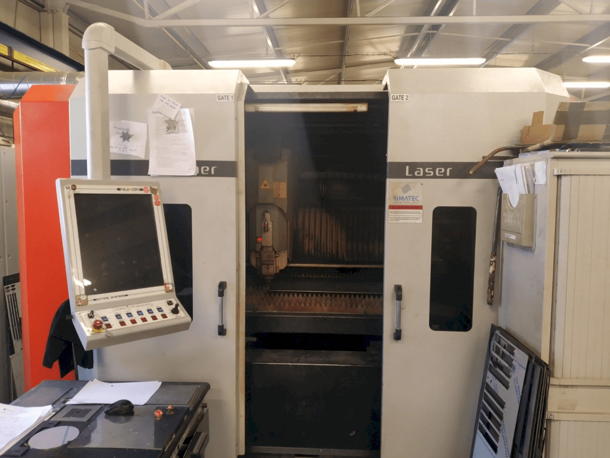 Вид станка NUKON NF PRO 315 спереди