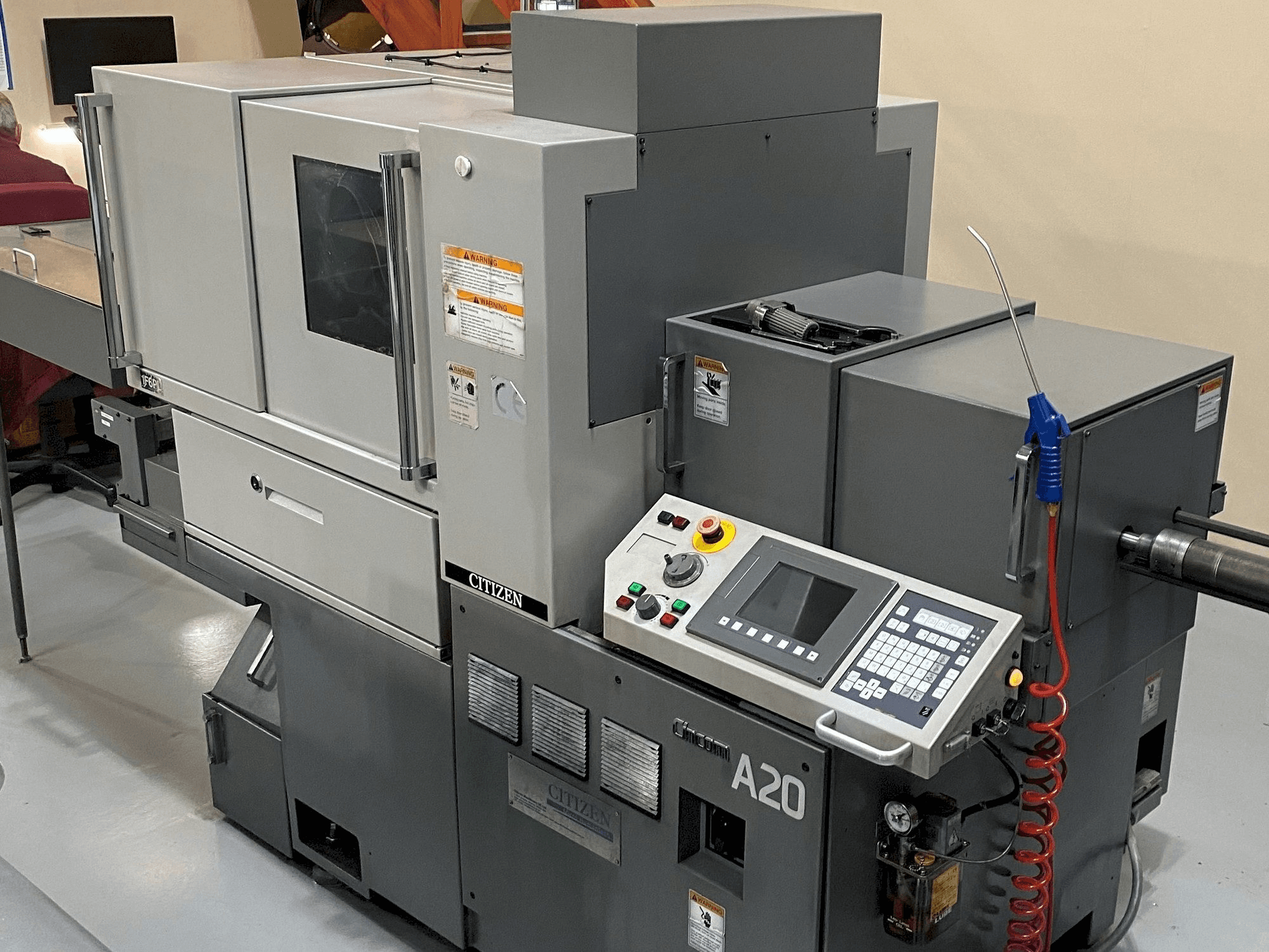 Вид станка Citizen A20VIPL спереди