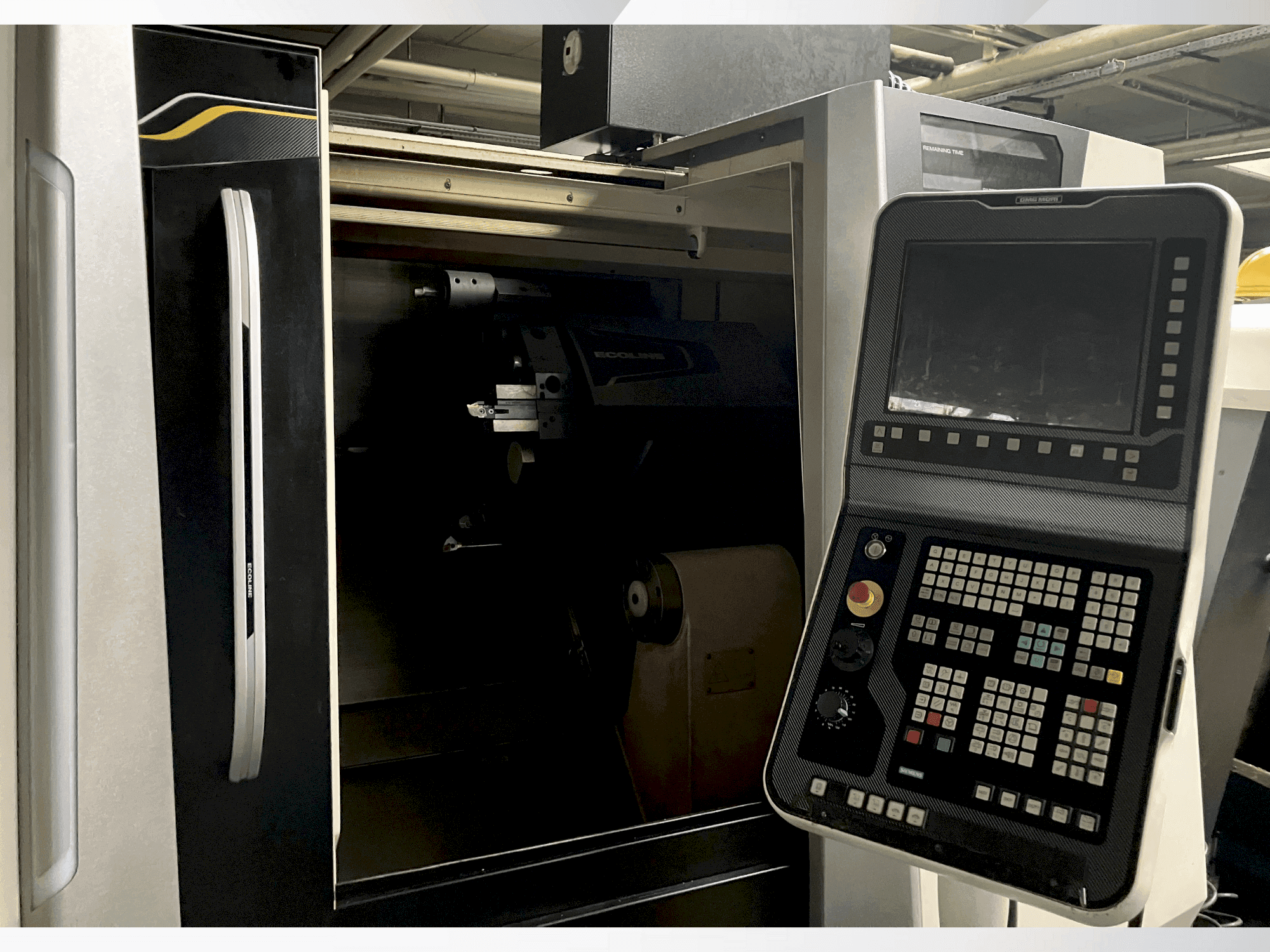 Вид станка DMG MORI ecoTurn 450 V1 спереди