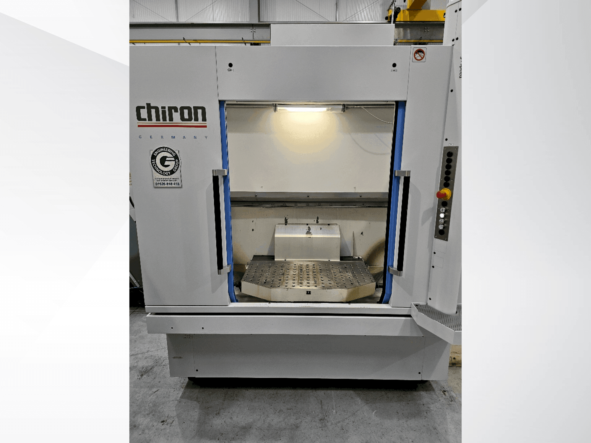 Вид станка CHIRON DZ15W MAGNUM HS спереди