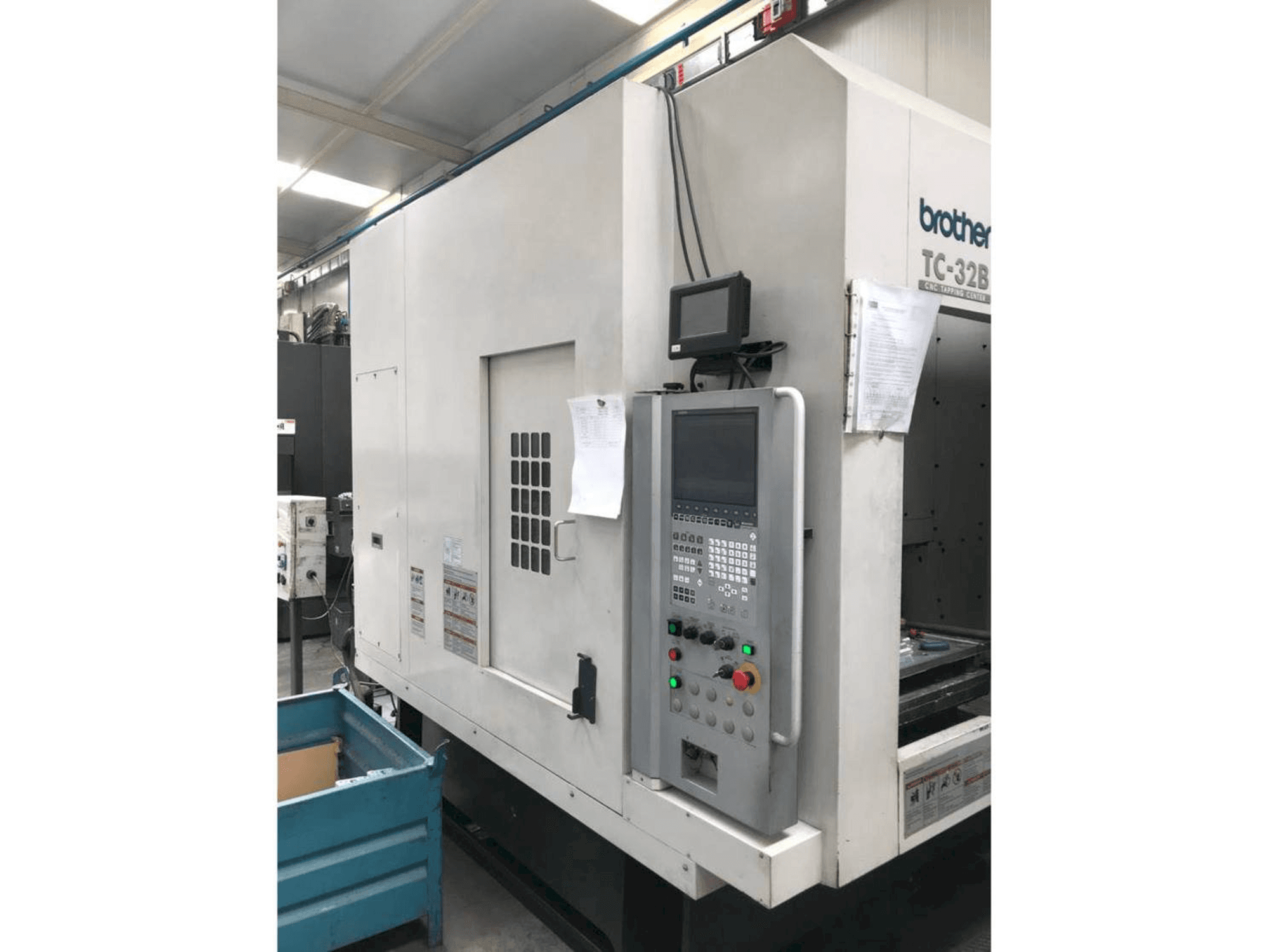 Вид станка Brother TC-32BN QT спереди