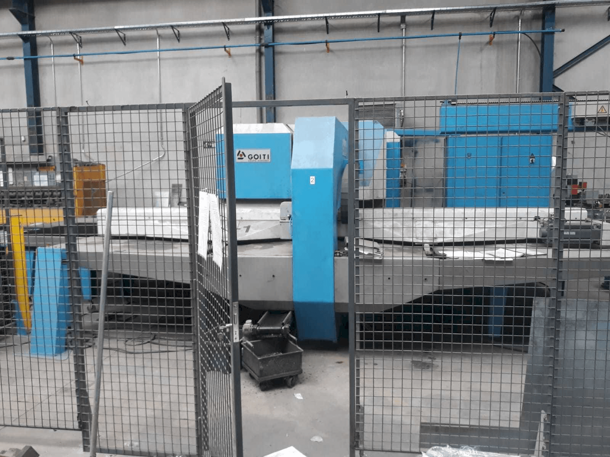 Front view of GOITI PGA 1 machine