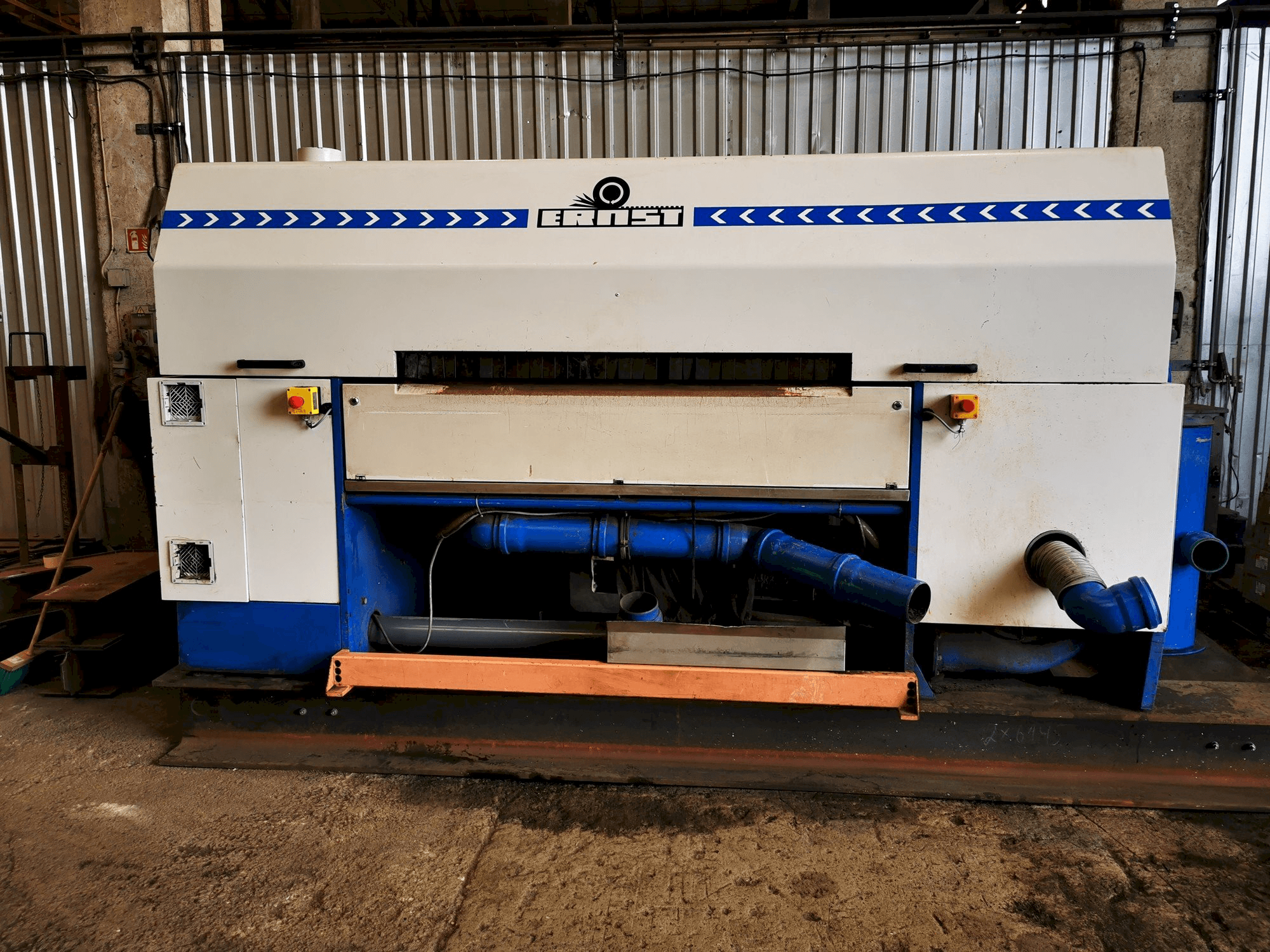 Вид станка ERNST E M 5 N II + 2F спереди
