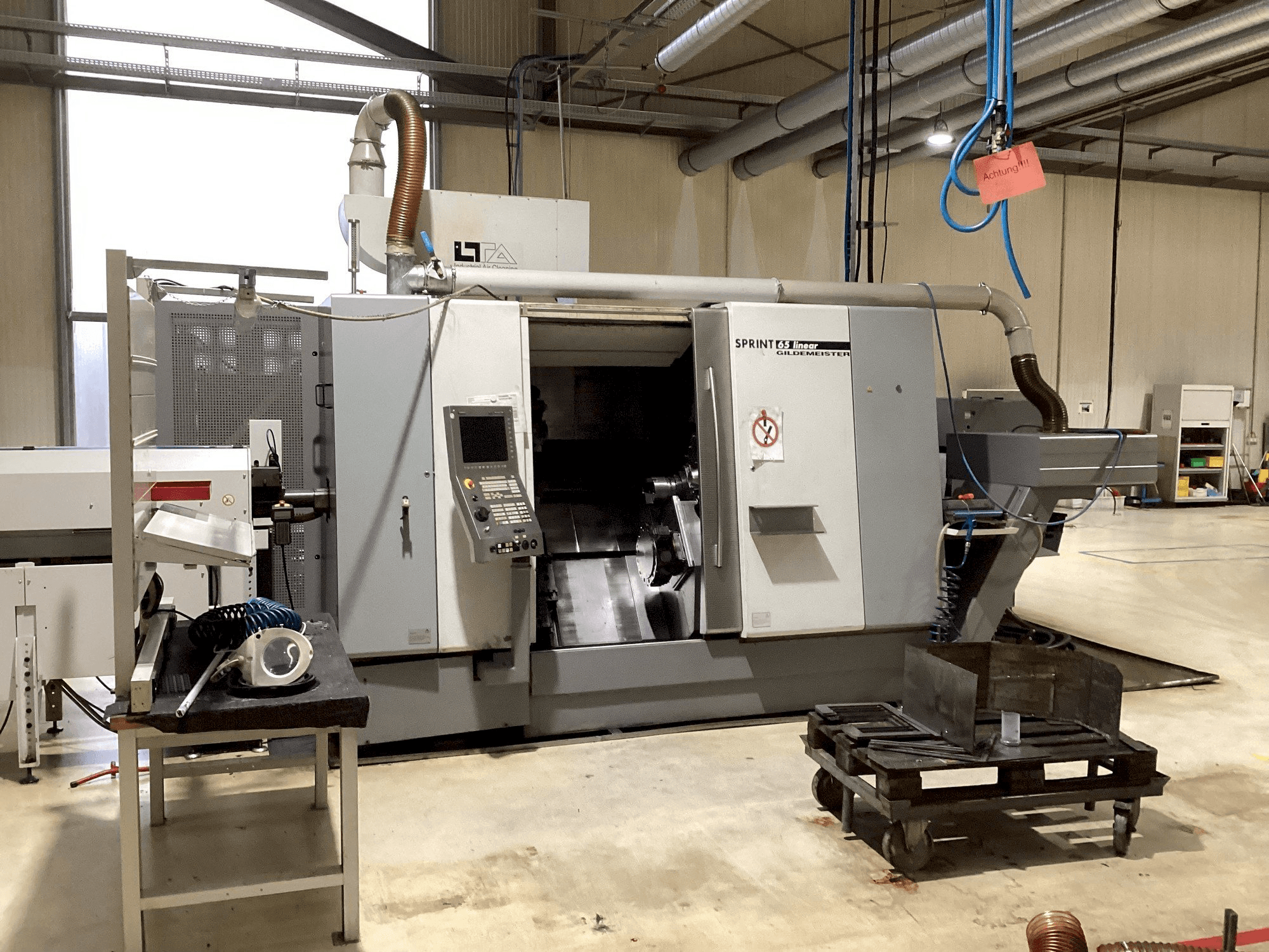 Вид станка DMG GILDEMEISTER Sprint 65 Linear спереди