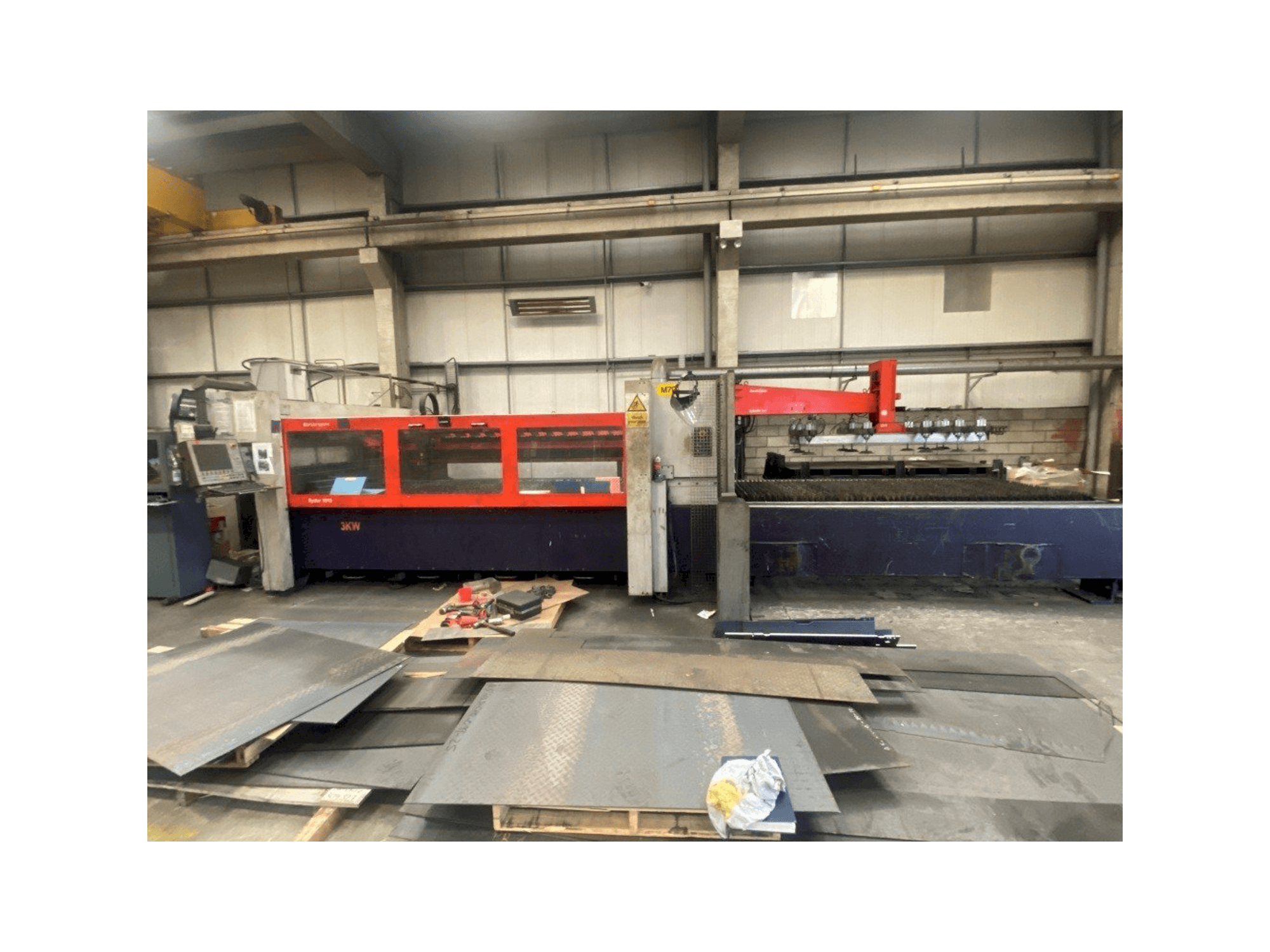 Вид станка Bystronic Bystar 3015 спереди