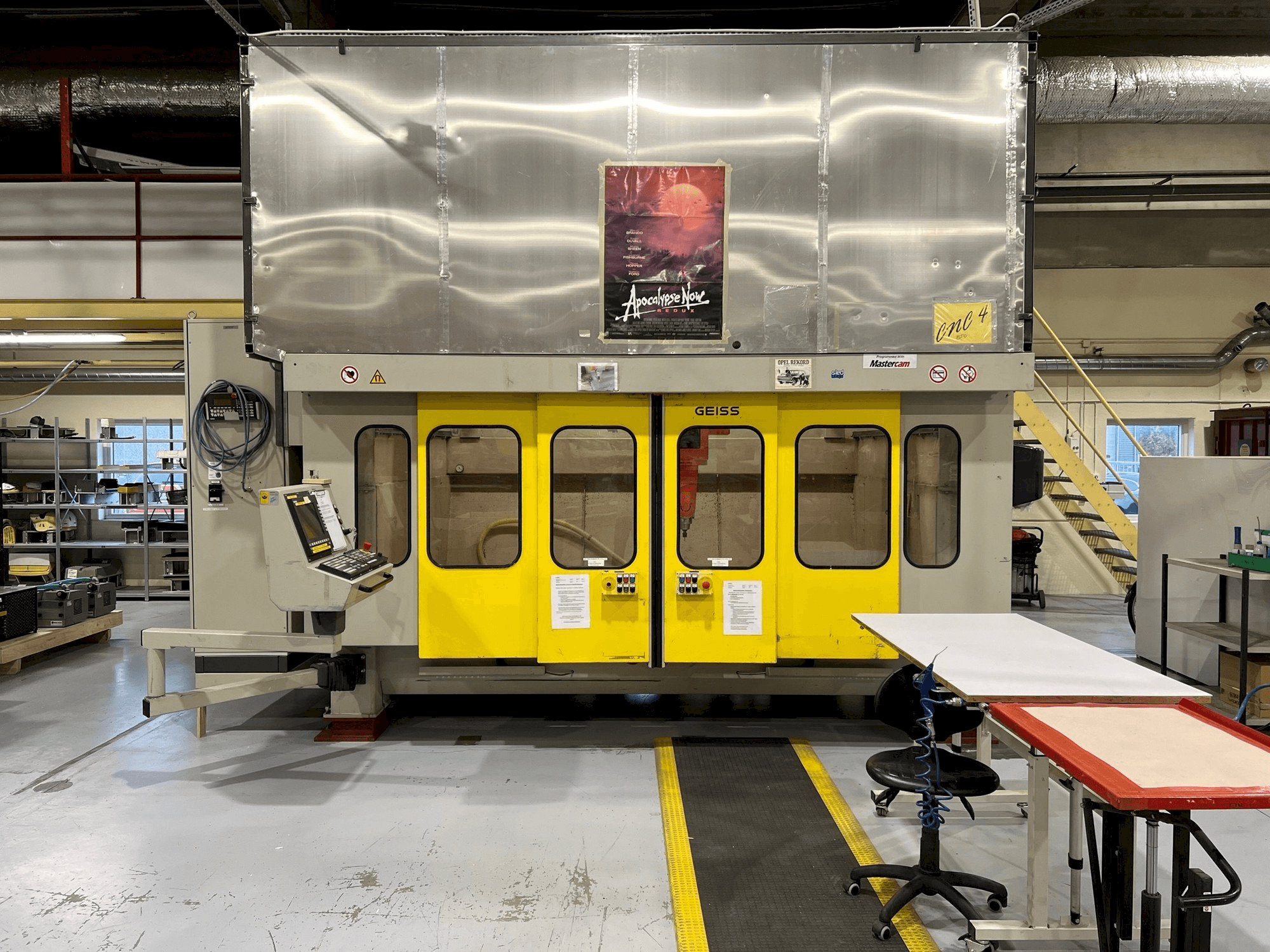 Вид станка GEISS FZ 2000x1000 спереди