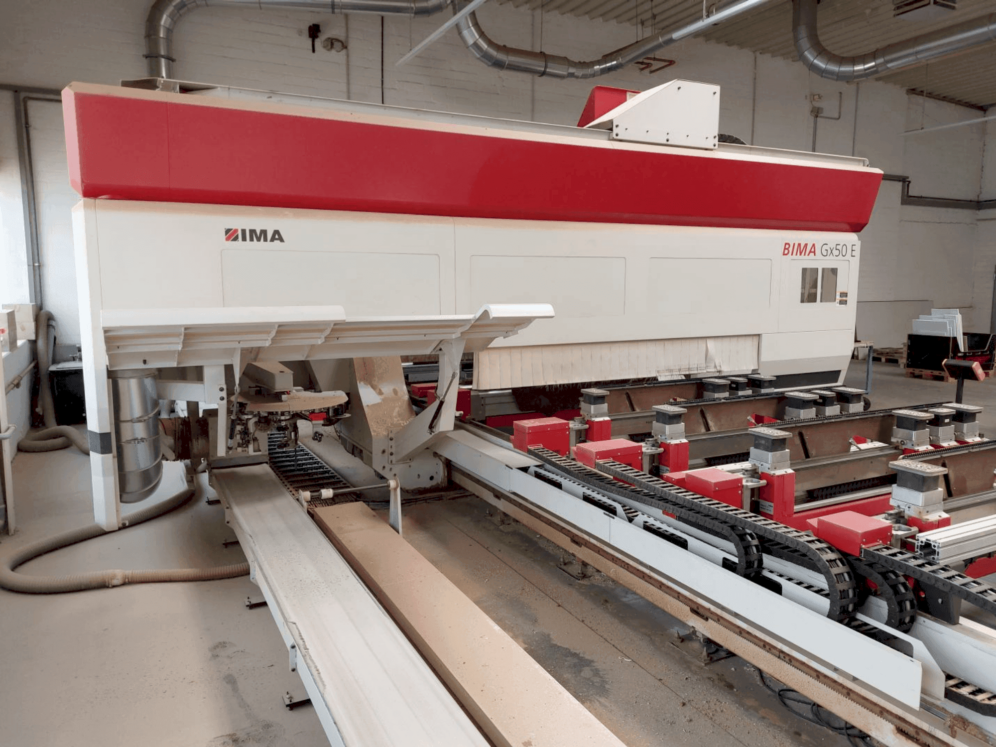 Вид станка IMA BIMA Gx50 E 160/630 CNC Processing Center спереди