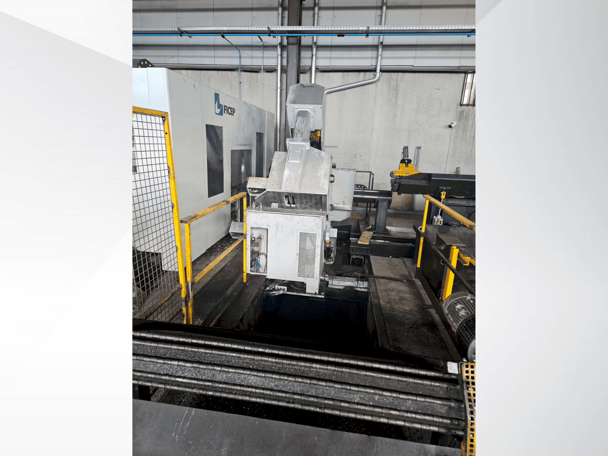 Вид станка FICEP D50F спереди
