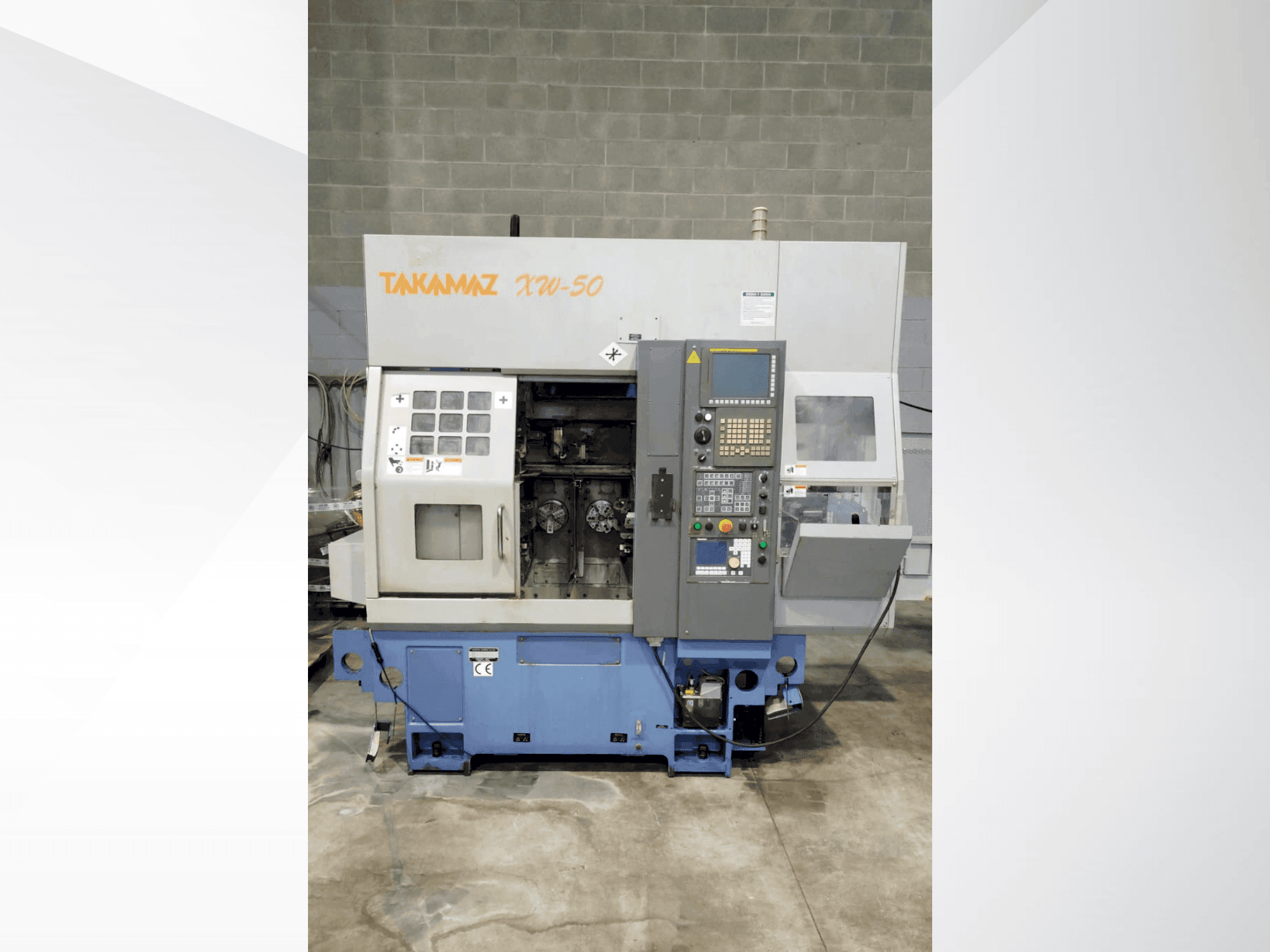 Вид станка Takamaz NW 50 спереди