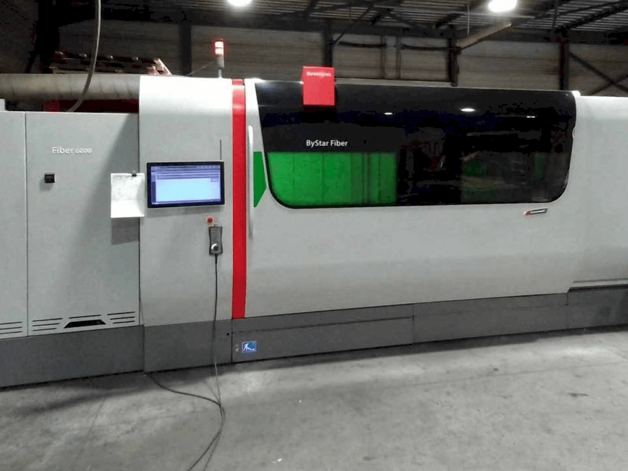 Вид станка Bystronic Bystar 3015 6KW Fiber спереди