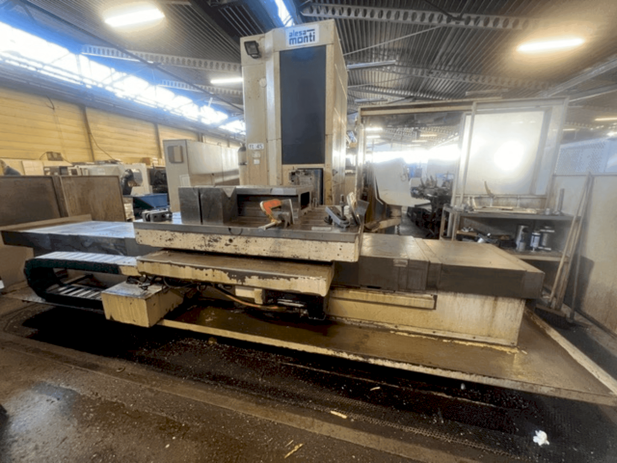 Вид станка ALESA MONTI FT45TG спереди