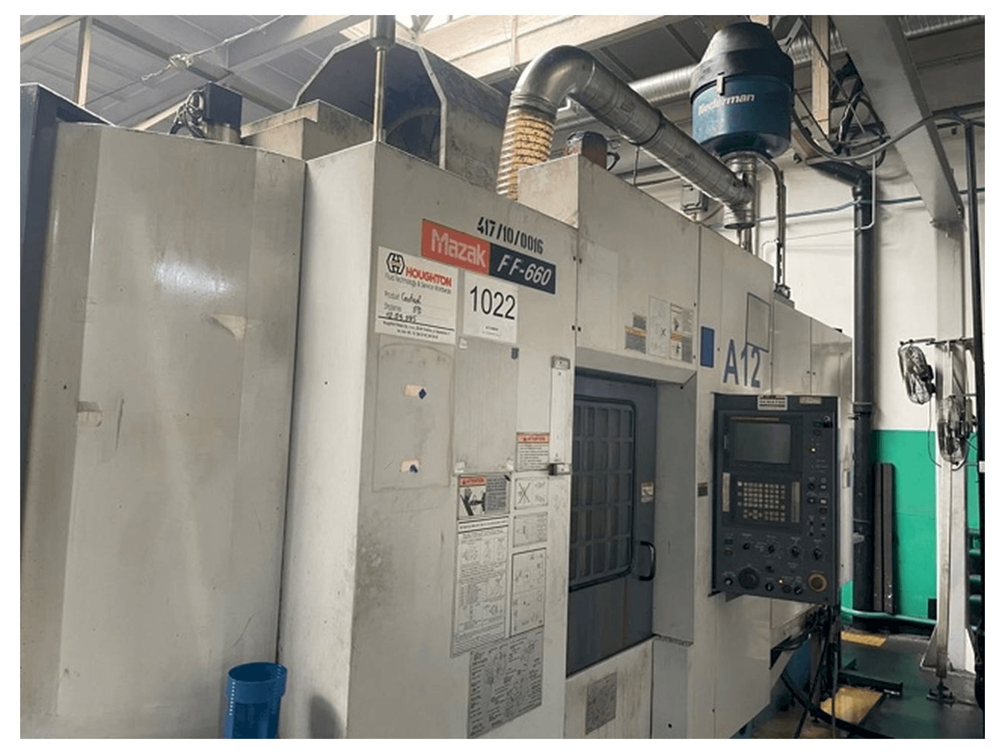 Вид станка Mazak FF-660 спереди