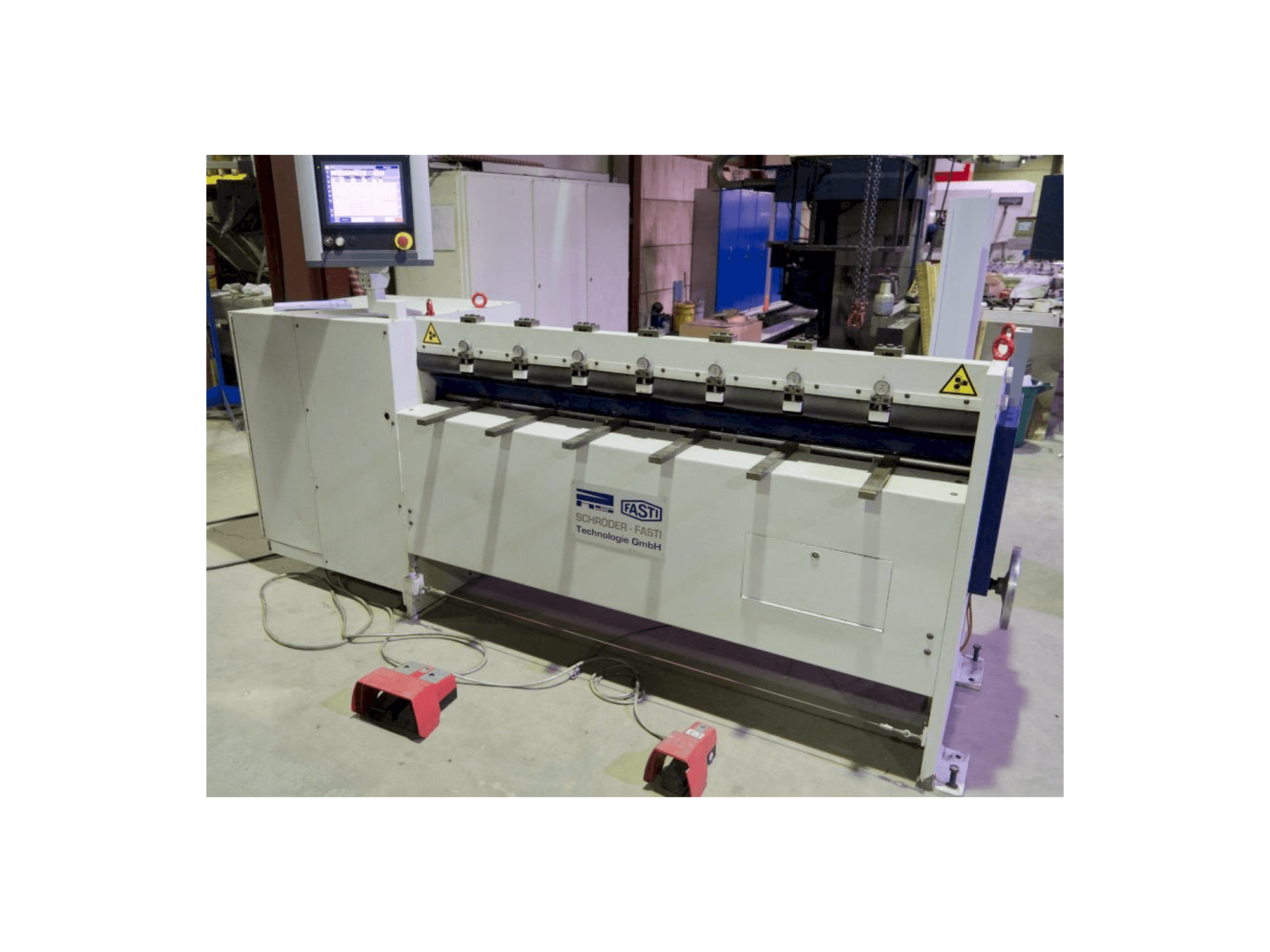 Вид станка SCHRODER Fasti 145-18/075 спереди