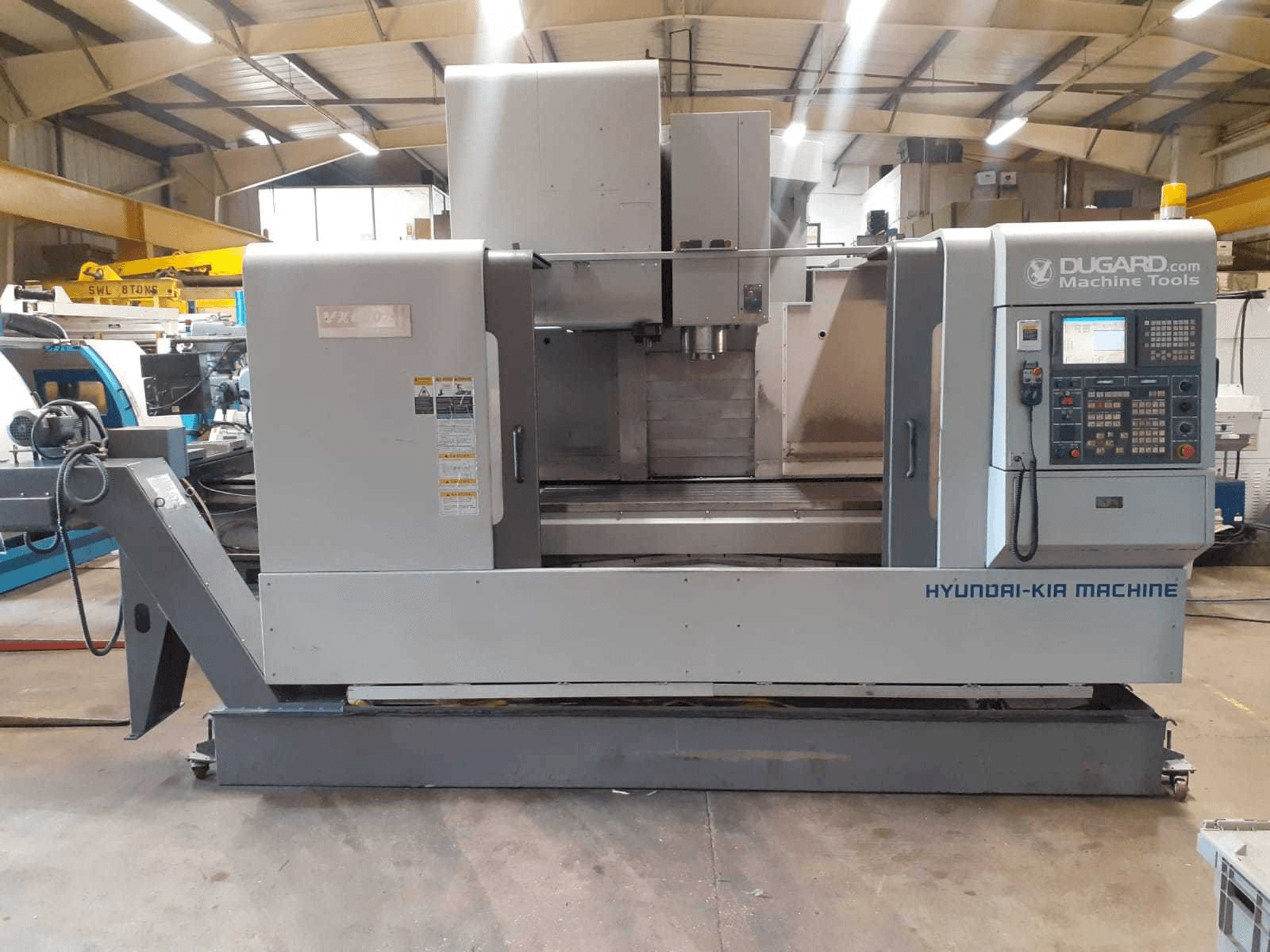 Вид станка Hyundai Kia VX650/50 спереди