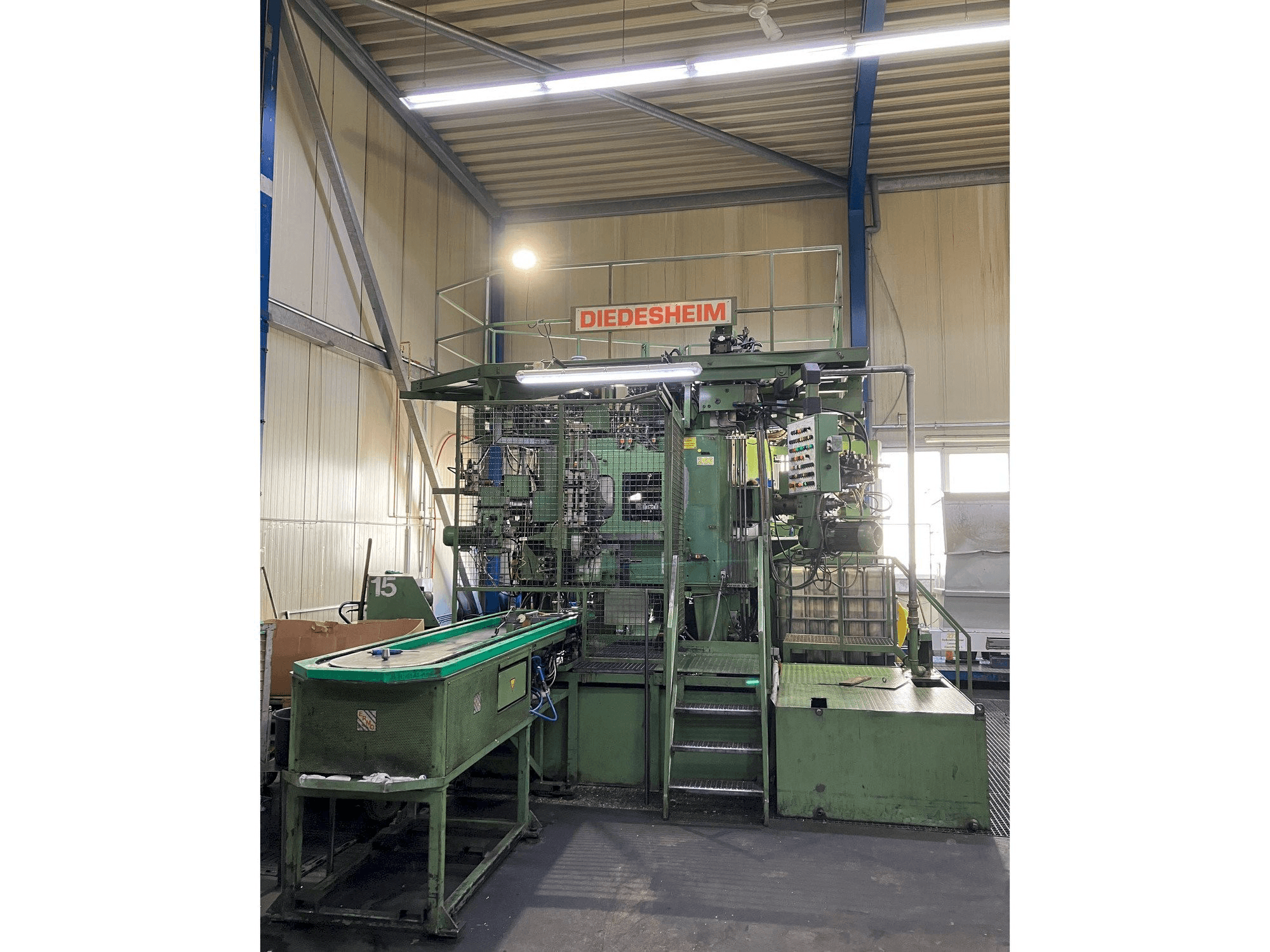 Вид станка DIEDESHEIM Diamat 70-6 спереди