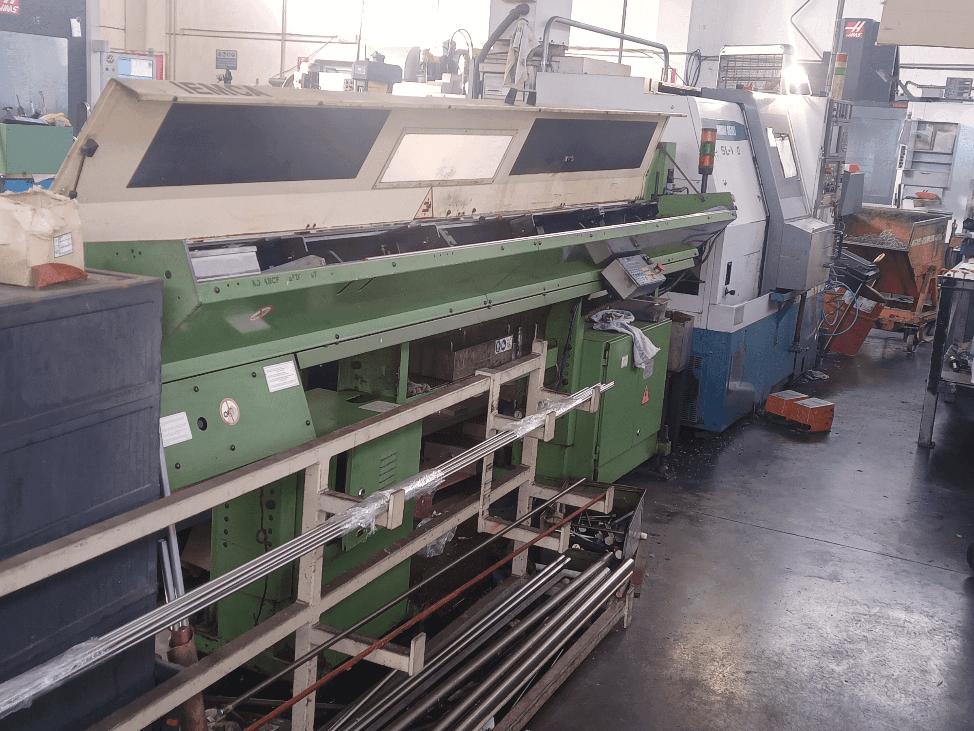 Вид станка DMG Mori Seiki 150 SL спереди