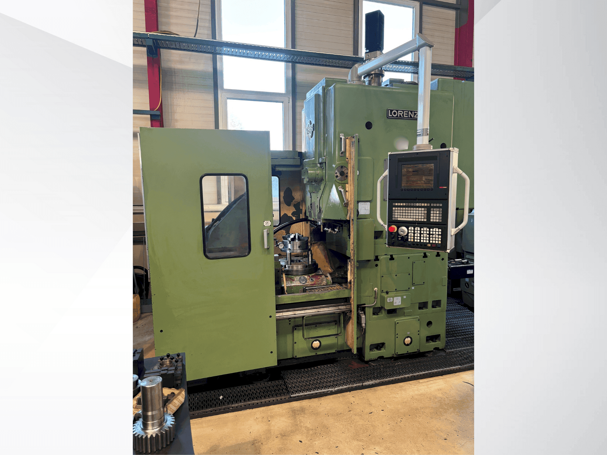 Вид станка LORENZ LS 420 спереди