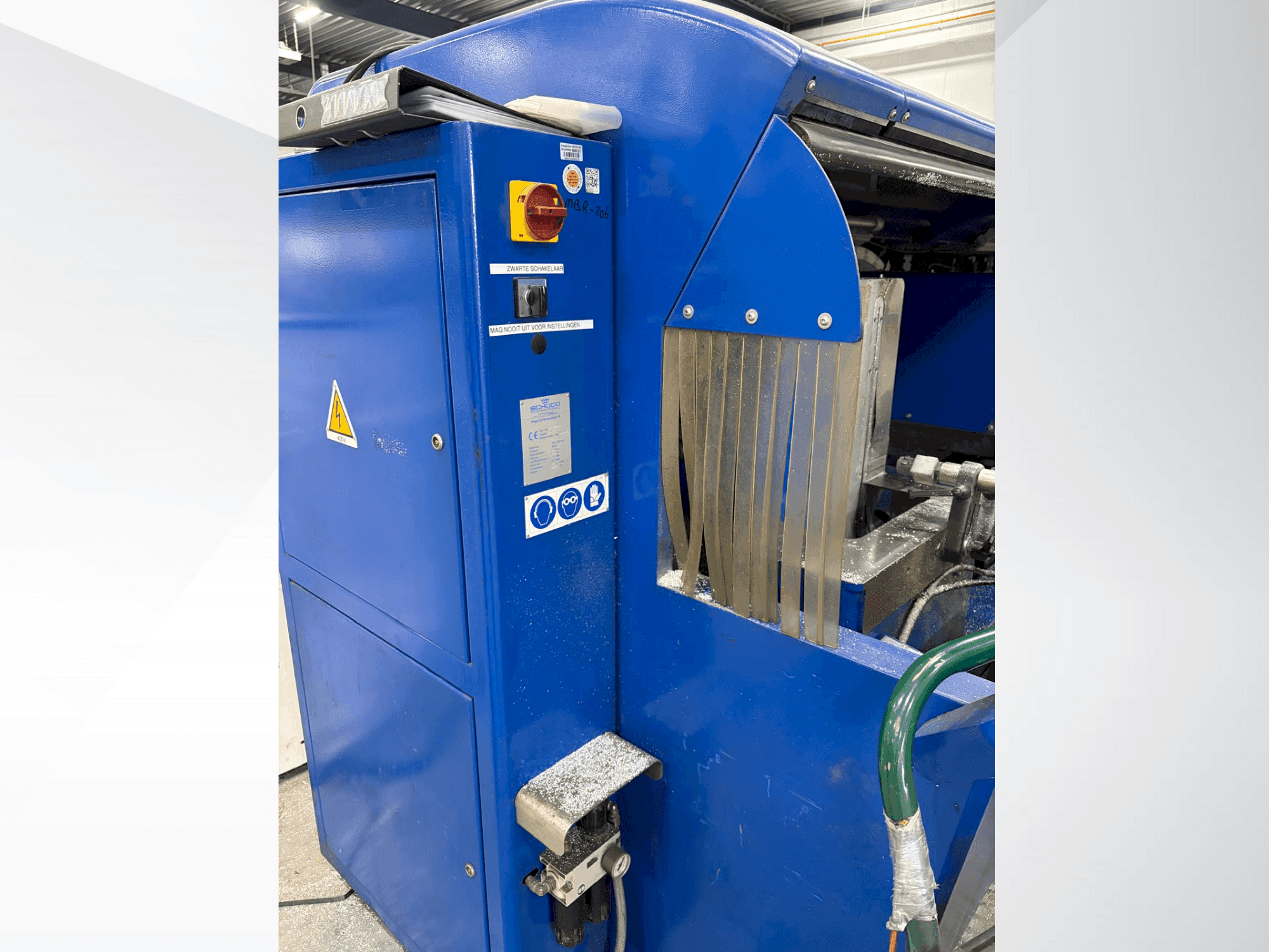 Вид станка SCHÜCO B 50 S спереди