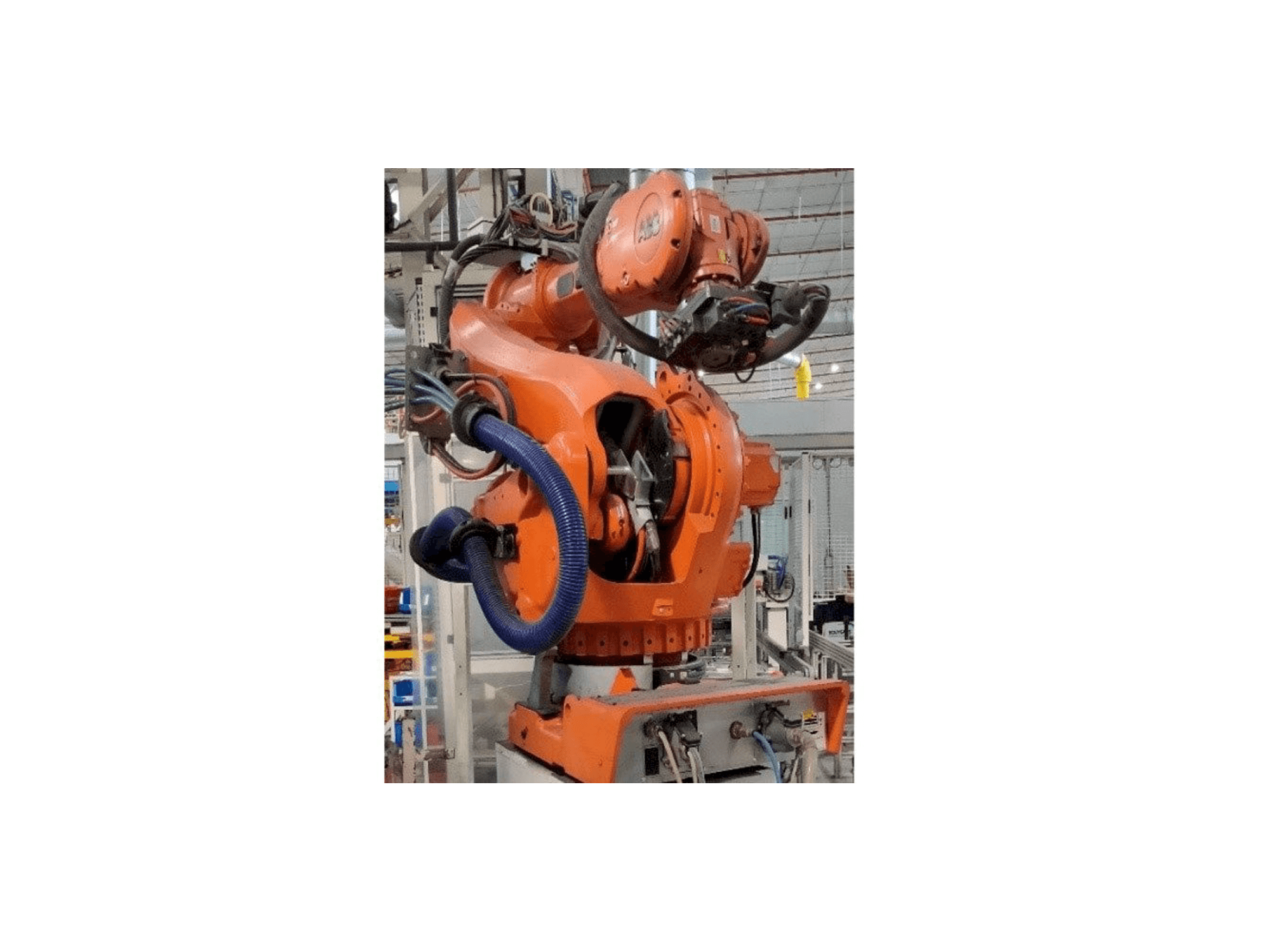 Вид станка с ABB IRB 6600-175/2.55 правой стороны