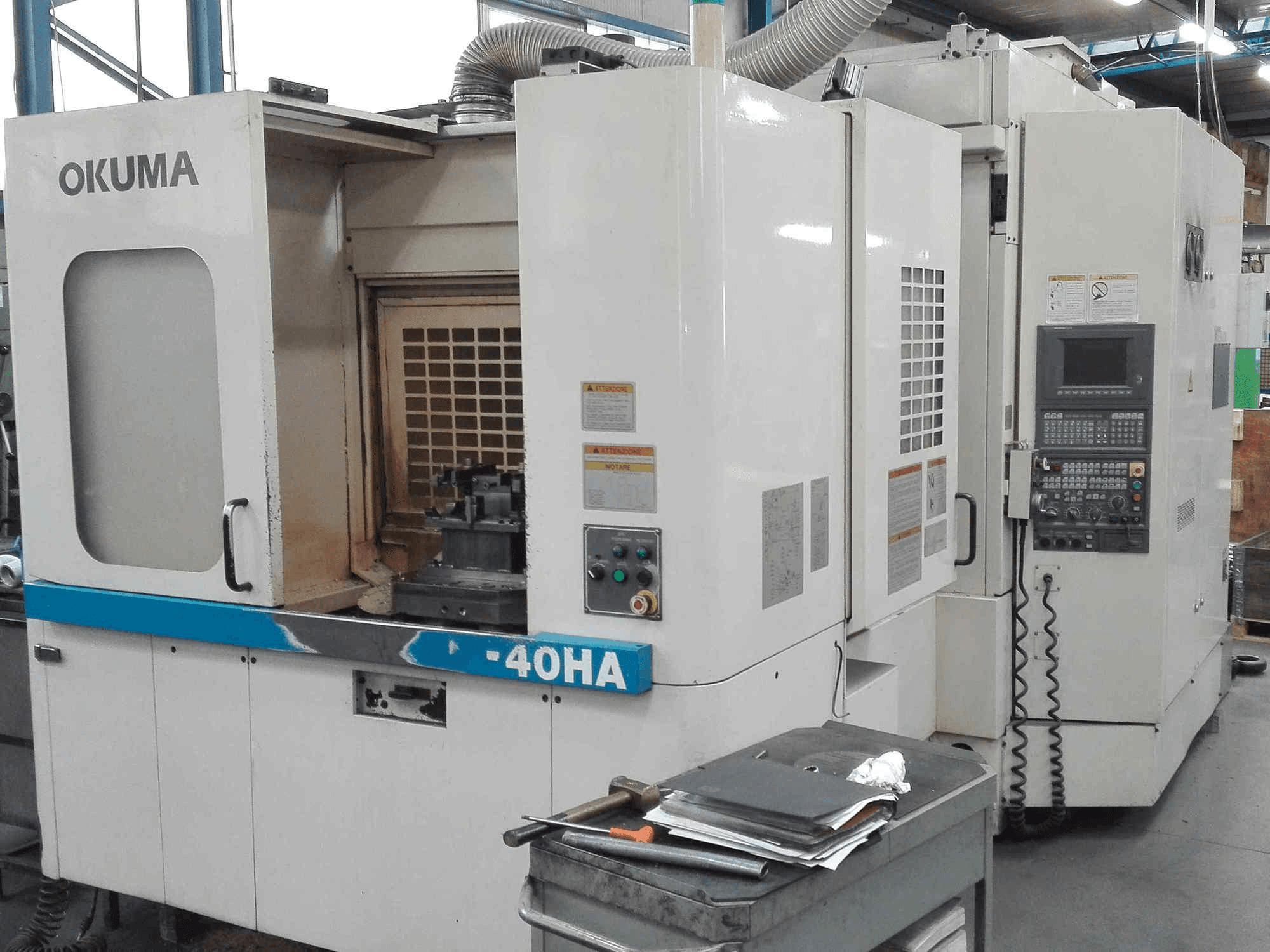 Вид станка Okuma MX 40HA спереди