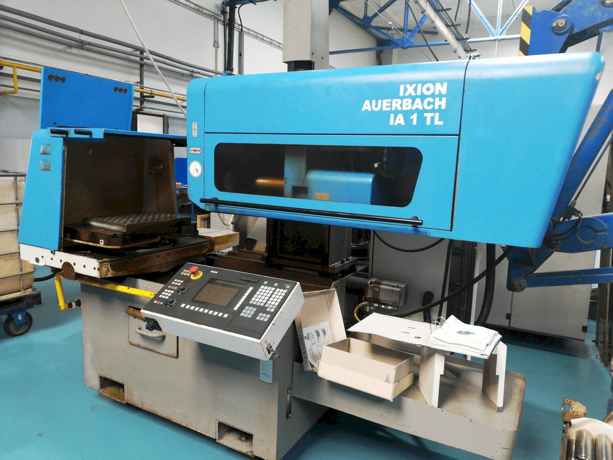 Вид станка IXION Auerbach IA 1 TL спереди