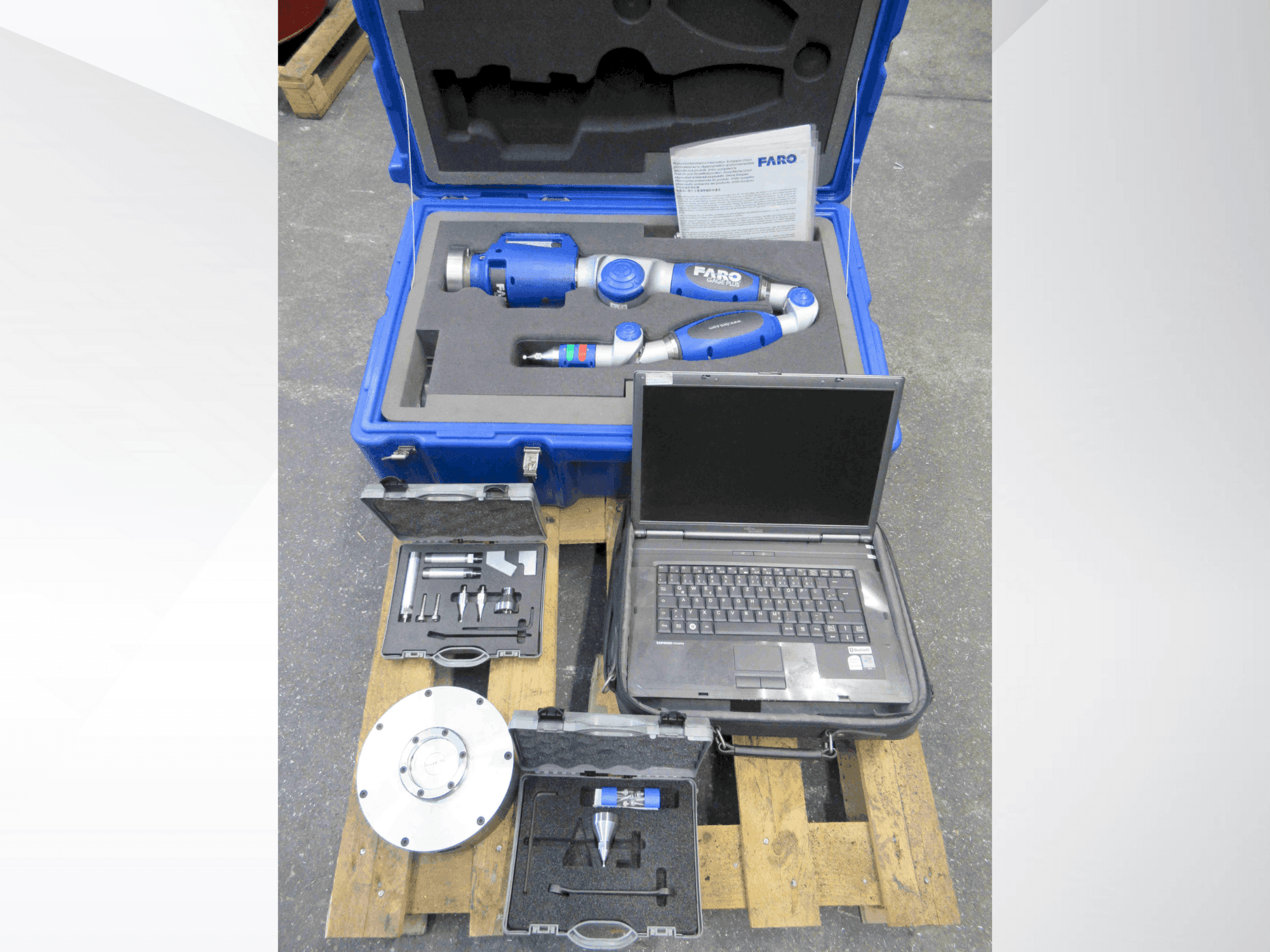 Вид станка Faro F04 спереди