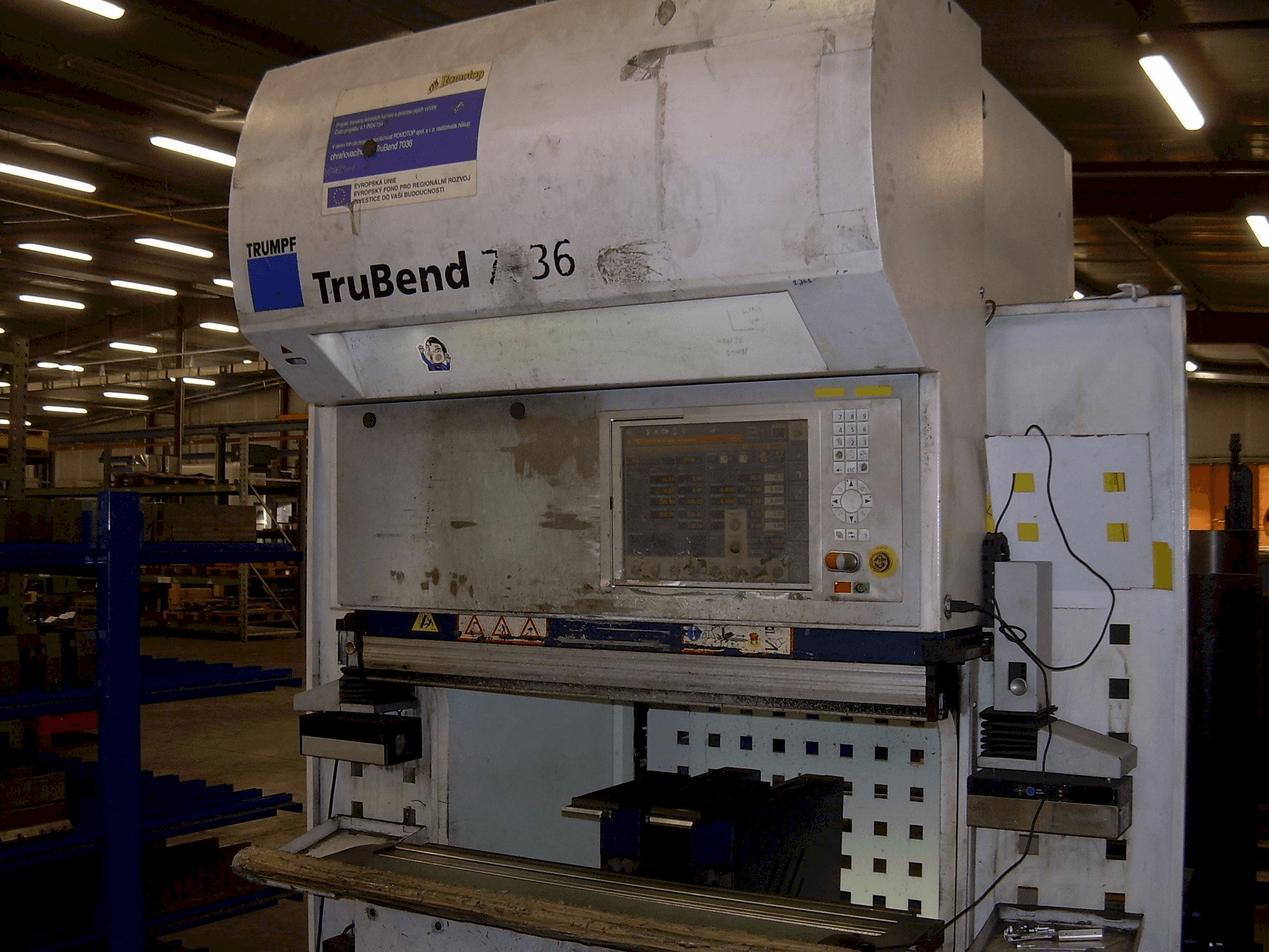 Вид станка TRUMPF TruBend 7036 спереди