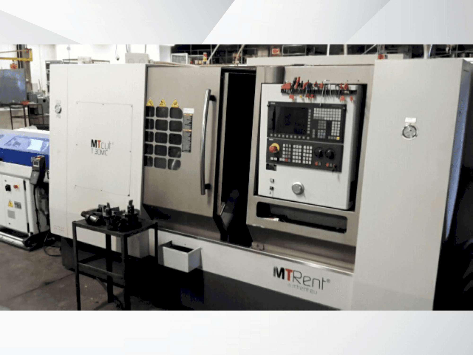 Вид станка MTRent T30MC спереди