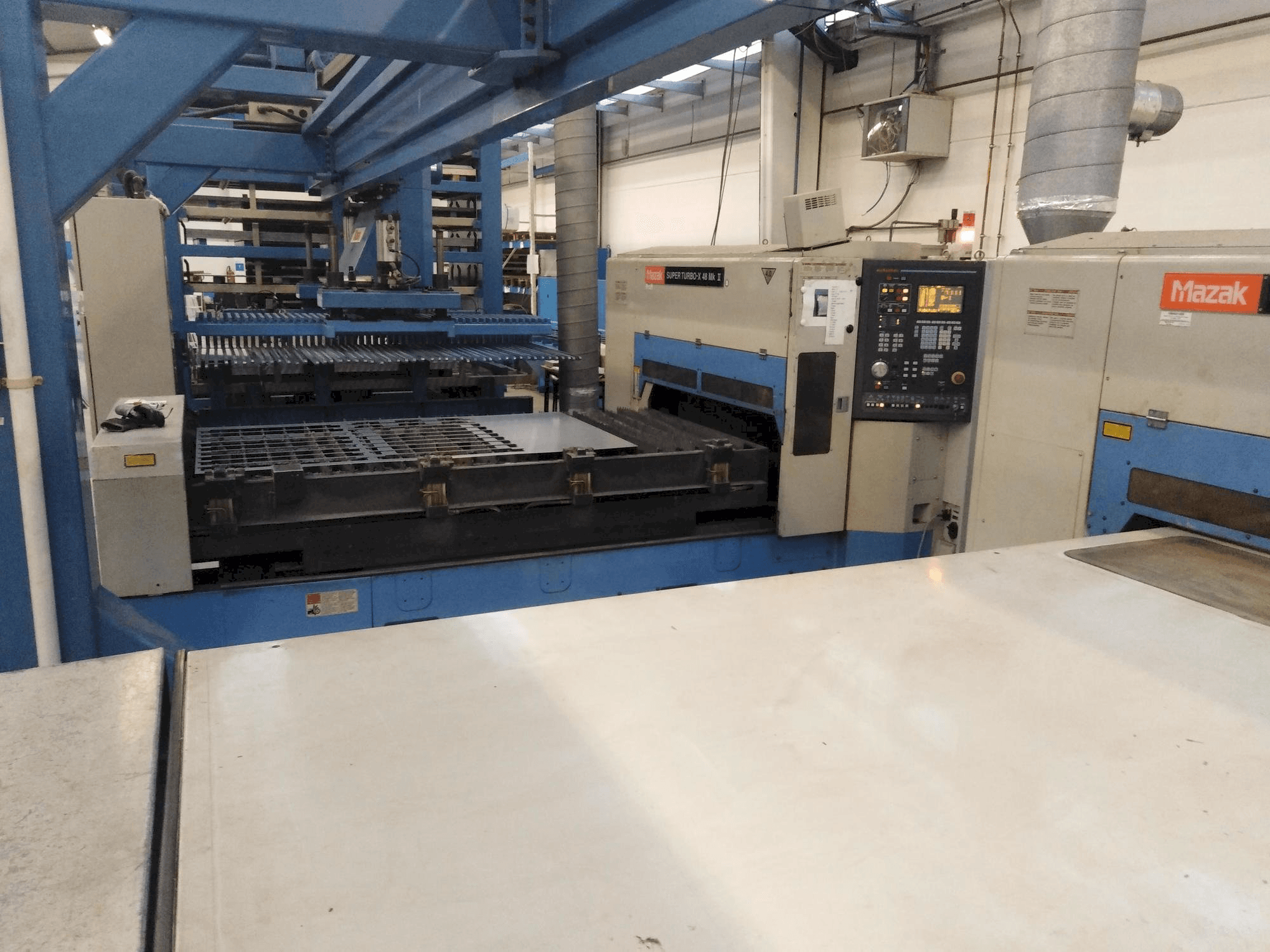 Вид станка Mazak stx-48 Mark II спереди