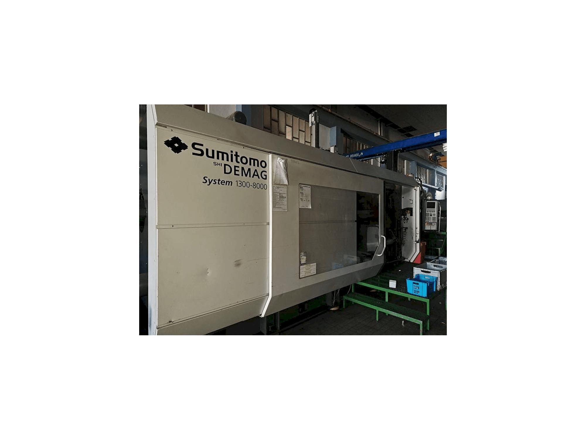 Вид станка Sumitomo Demag 1300-8000 спереди