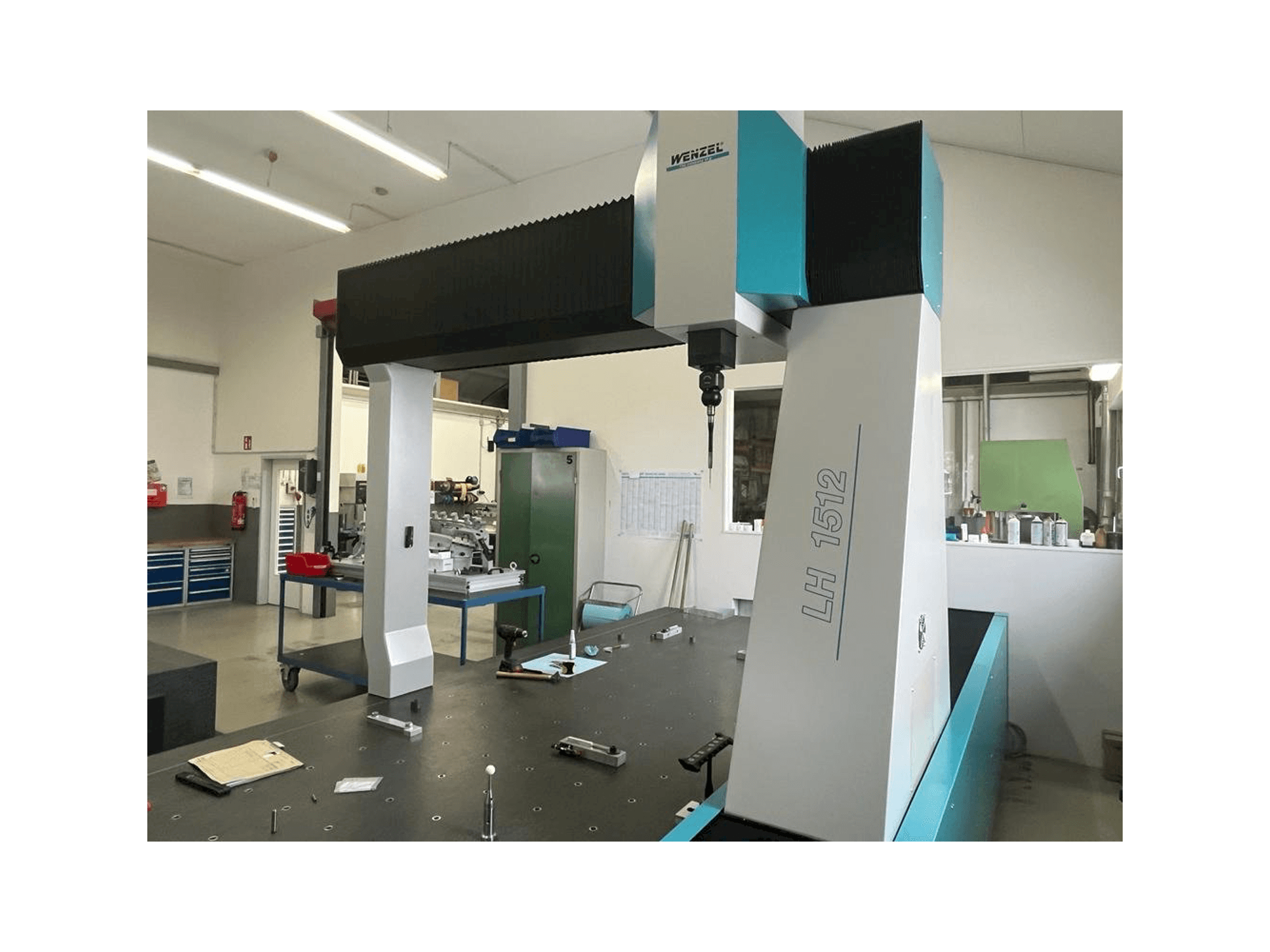 Вид станка Wenzel LH 1512 спереди