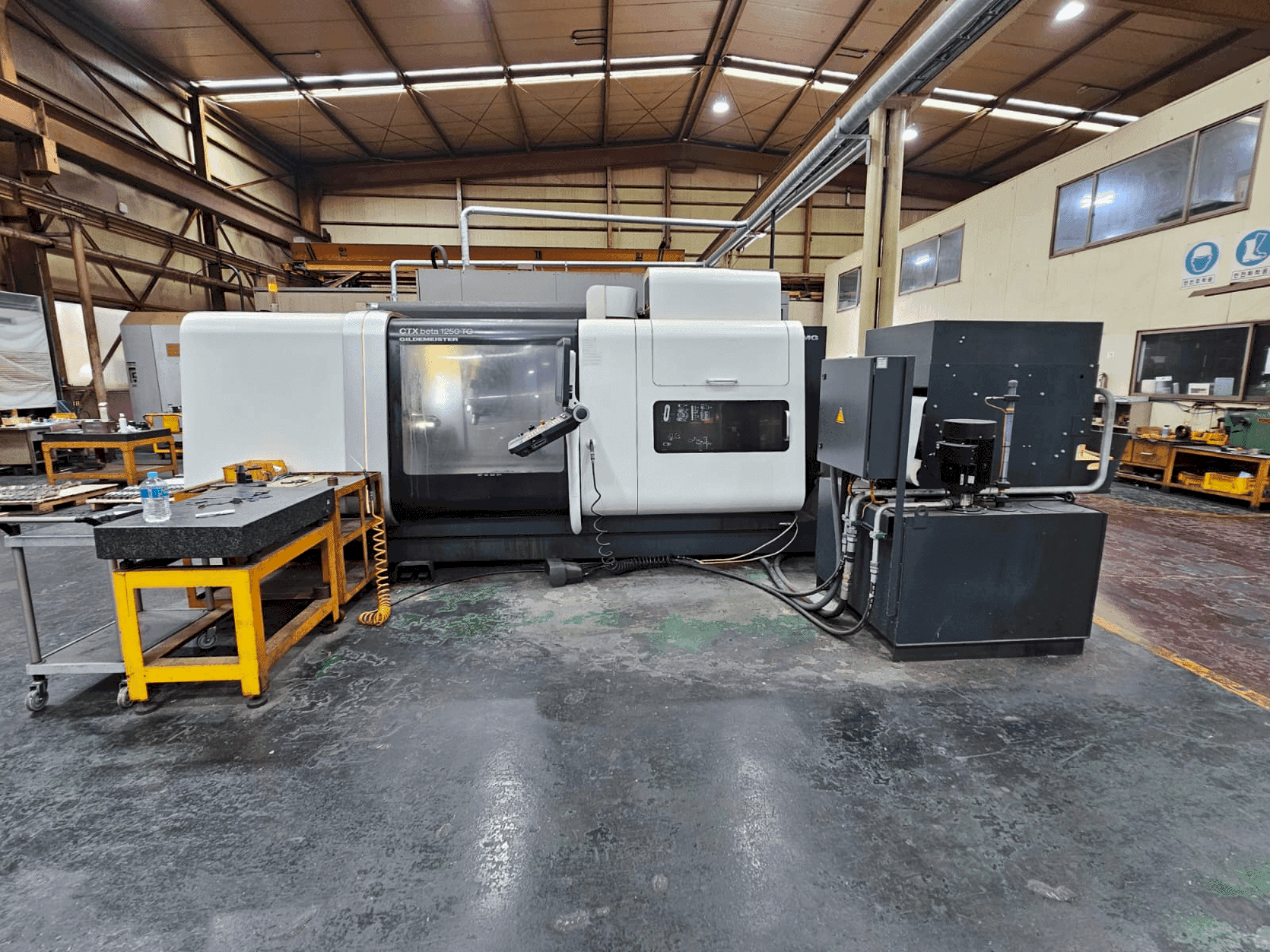 Вид станка DMG MORI Gildemeister CTX 1250 TC спереди