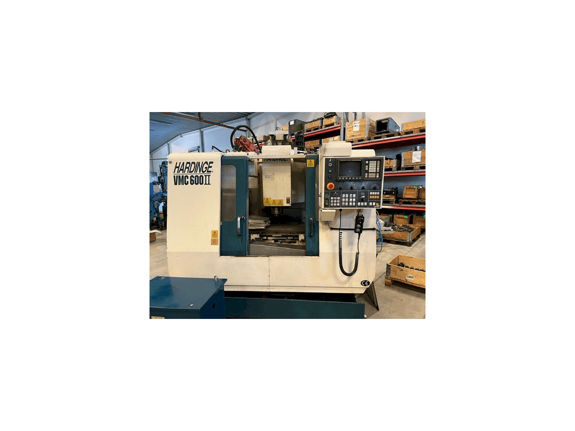 Вид станка HARDINGE VMC 600II спереди